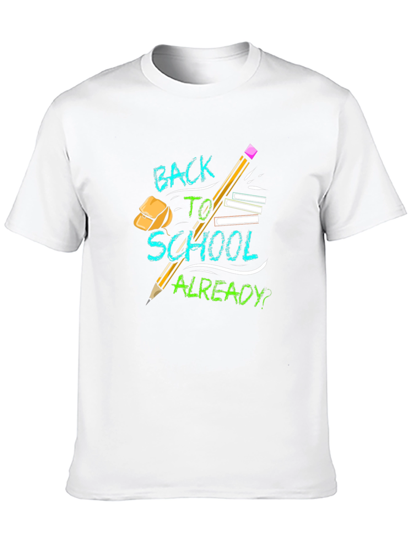 Back To School Graphic Tee Black
