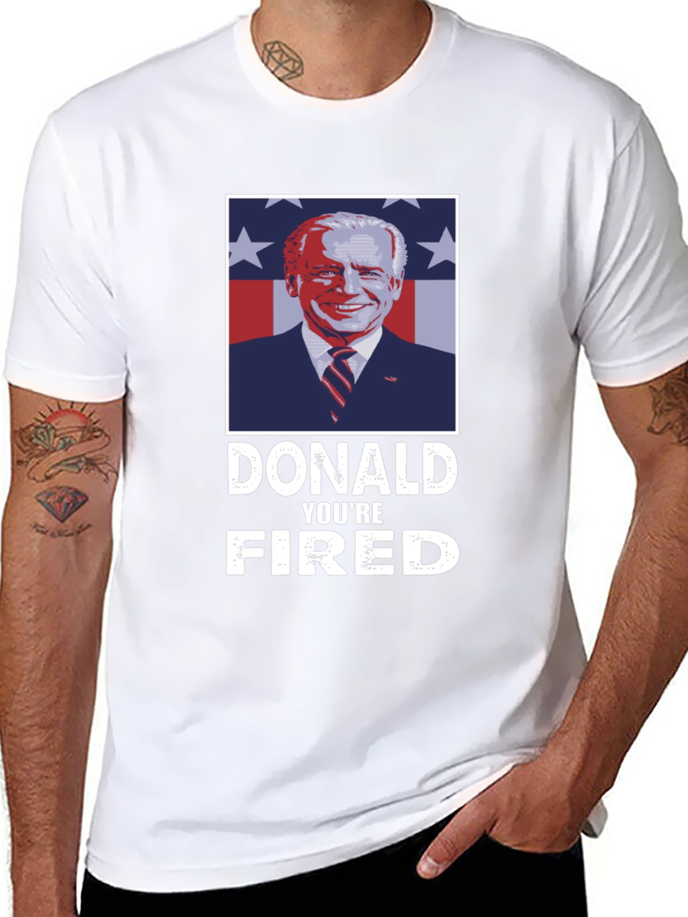 Donald Youre Fired Joe Biden Political T-Shirt