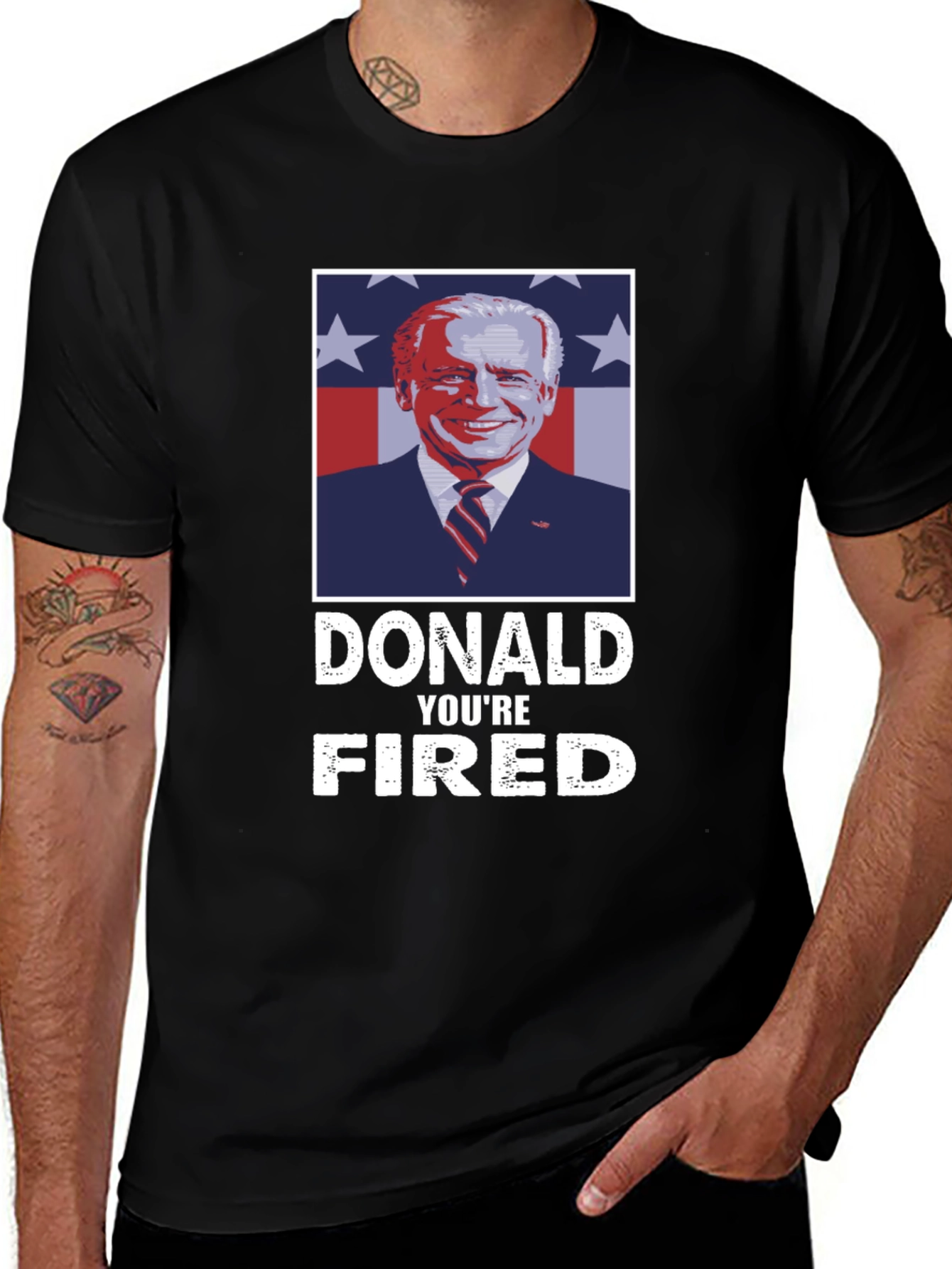 Donald Youre Fired Joe Biden Political T-Shirt