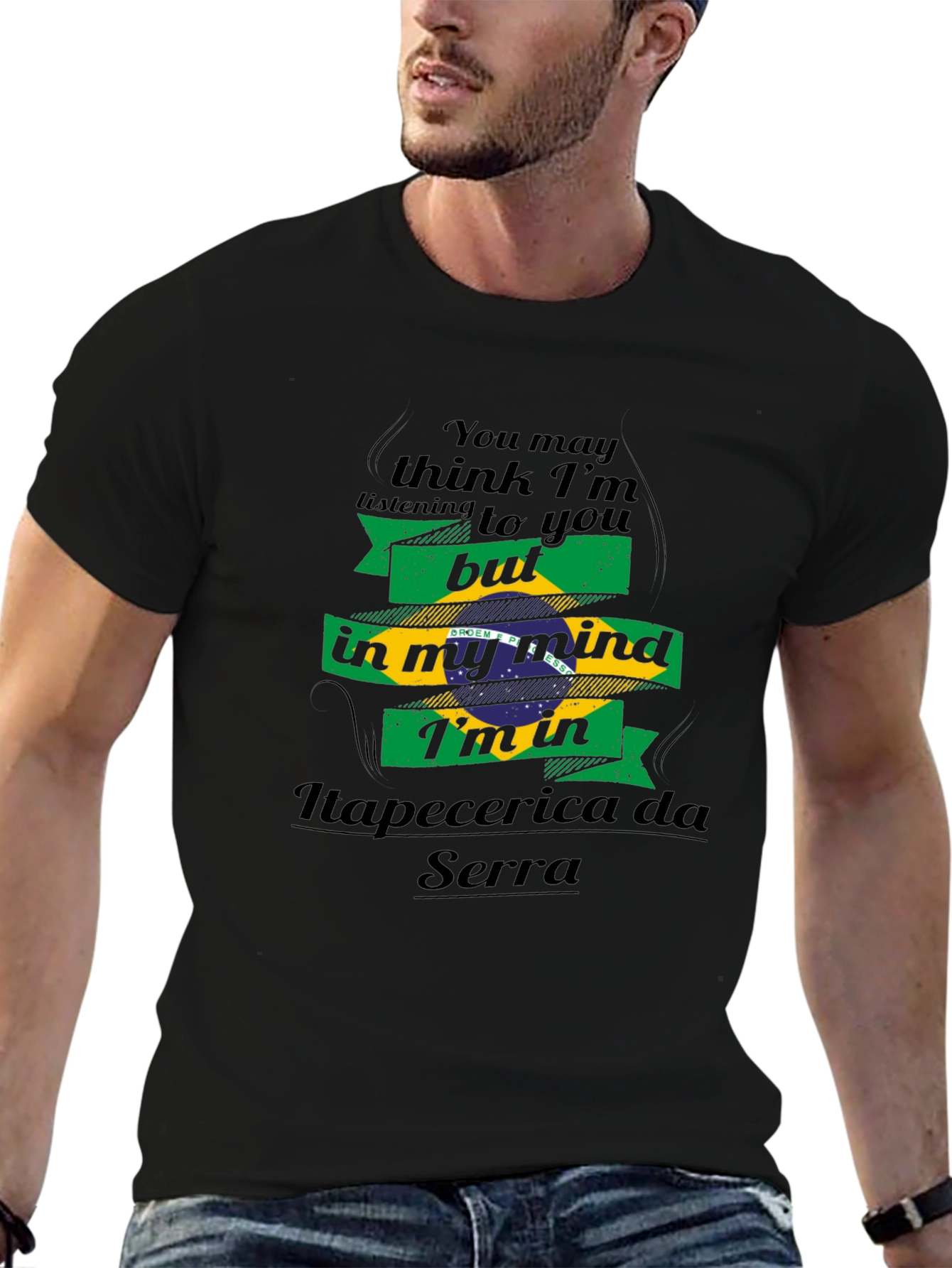 Itaperica da Serra Brazil Mind T-Shirt