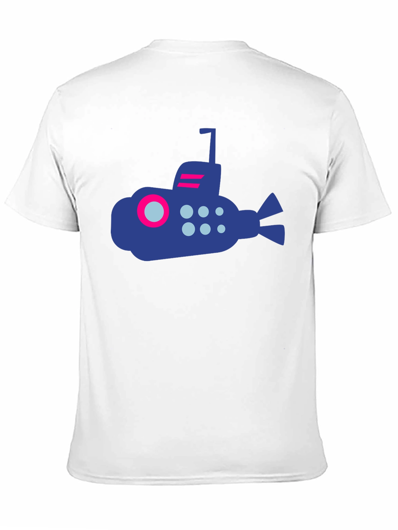 Submarine Graphic Tee - Black Cotton Shirt