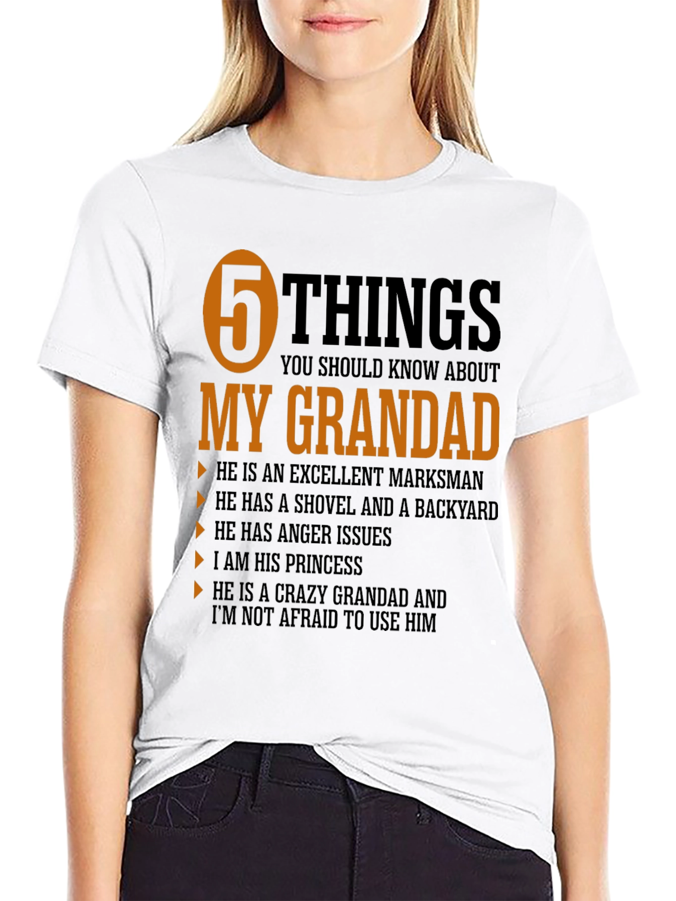 5 Things You Should Know About My Grandad T-Shirt