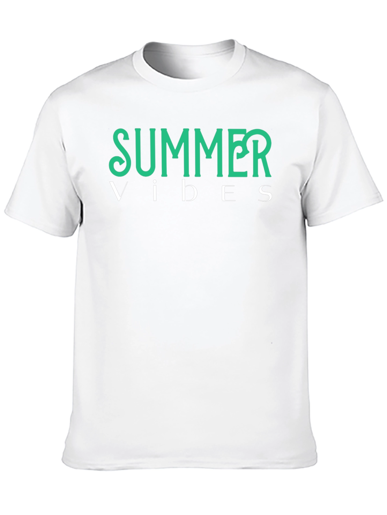 Summer Vibes Graphic Tee - Black
