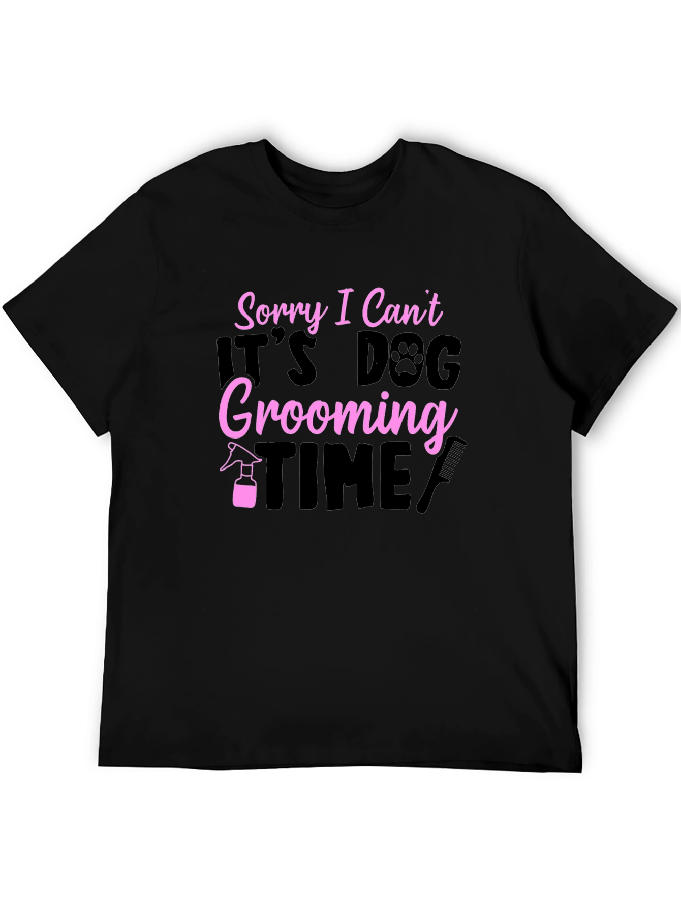Dog Grooming Time T-Shirt - Funny Pet Lover Tee