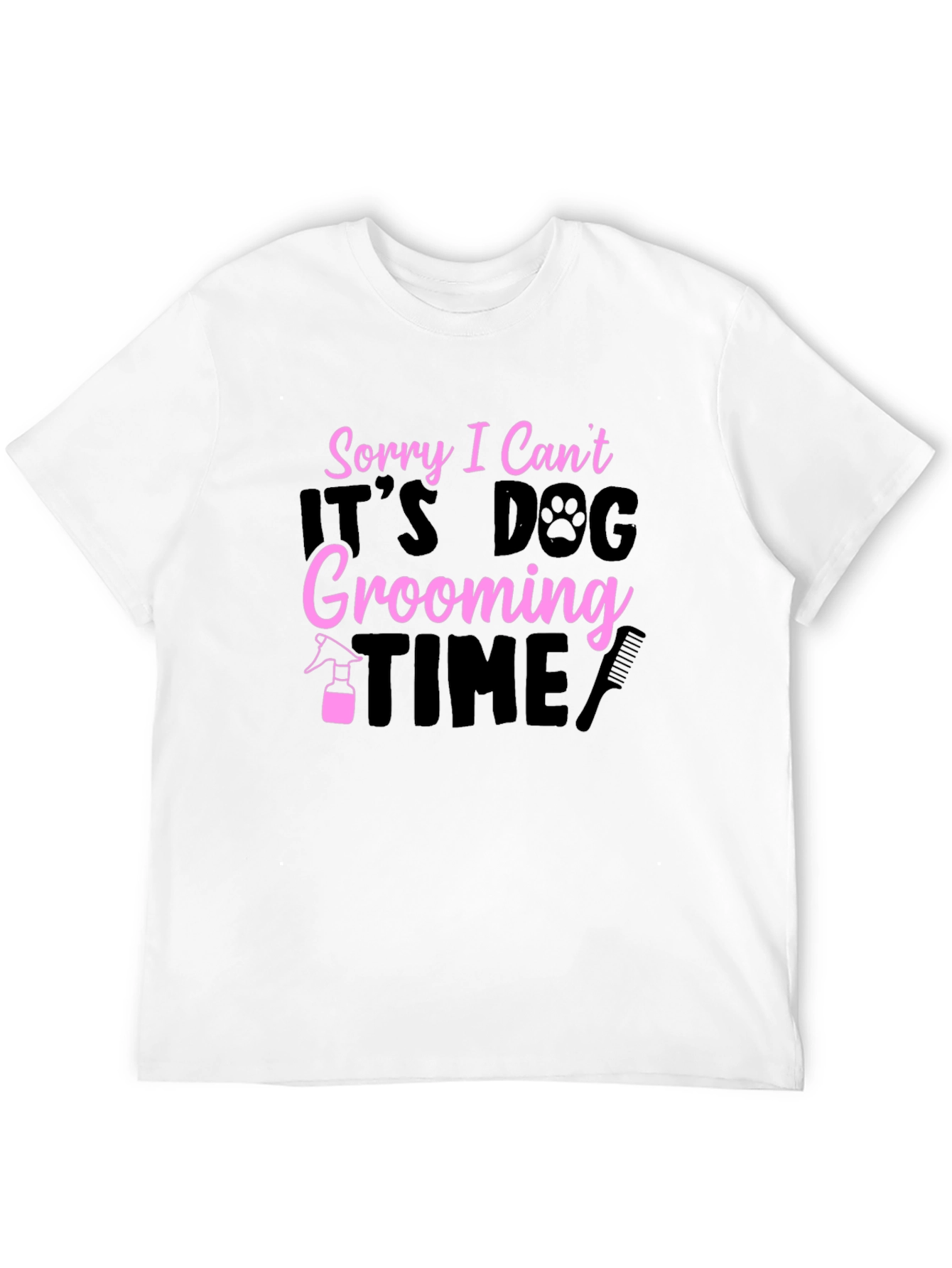 Dog Grooming Time T-Shirt - Funny Pet Lover Tee