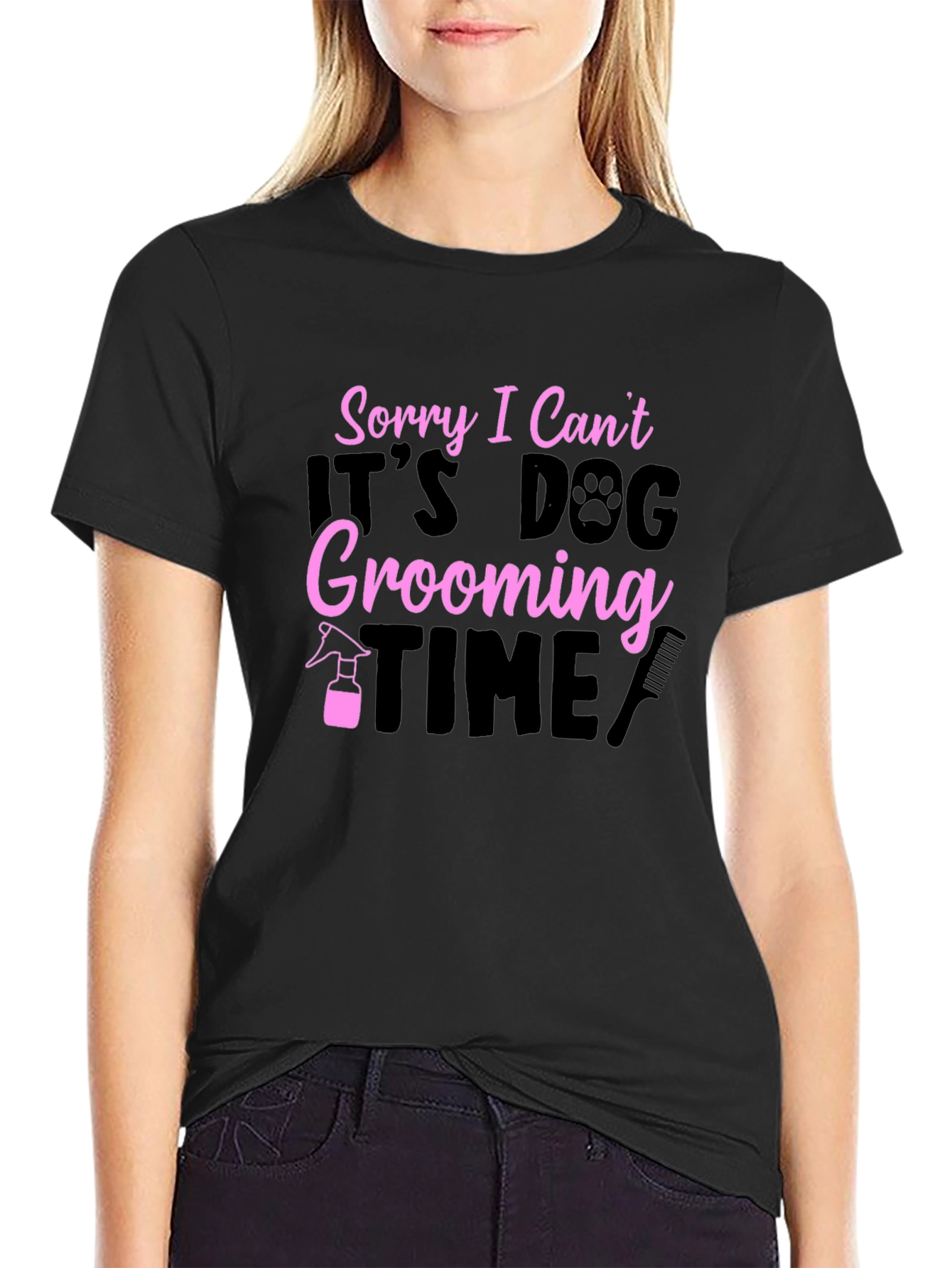 Dog Grooming Time T-Shirt - Funny Pet Lover Tee