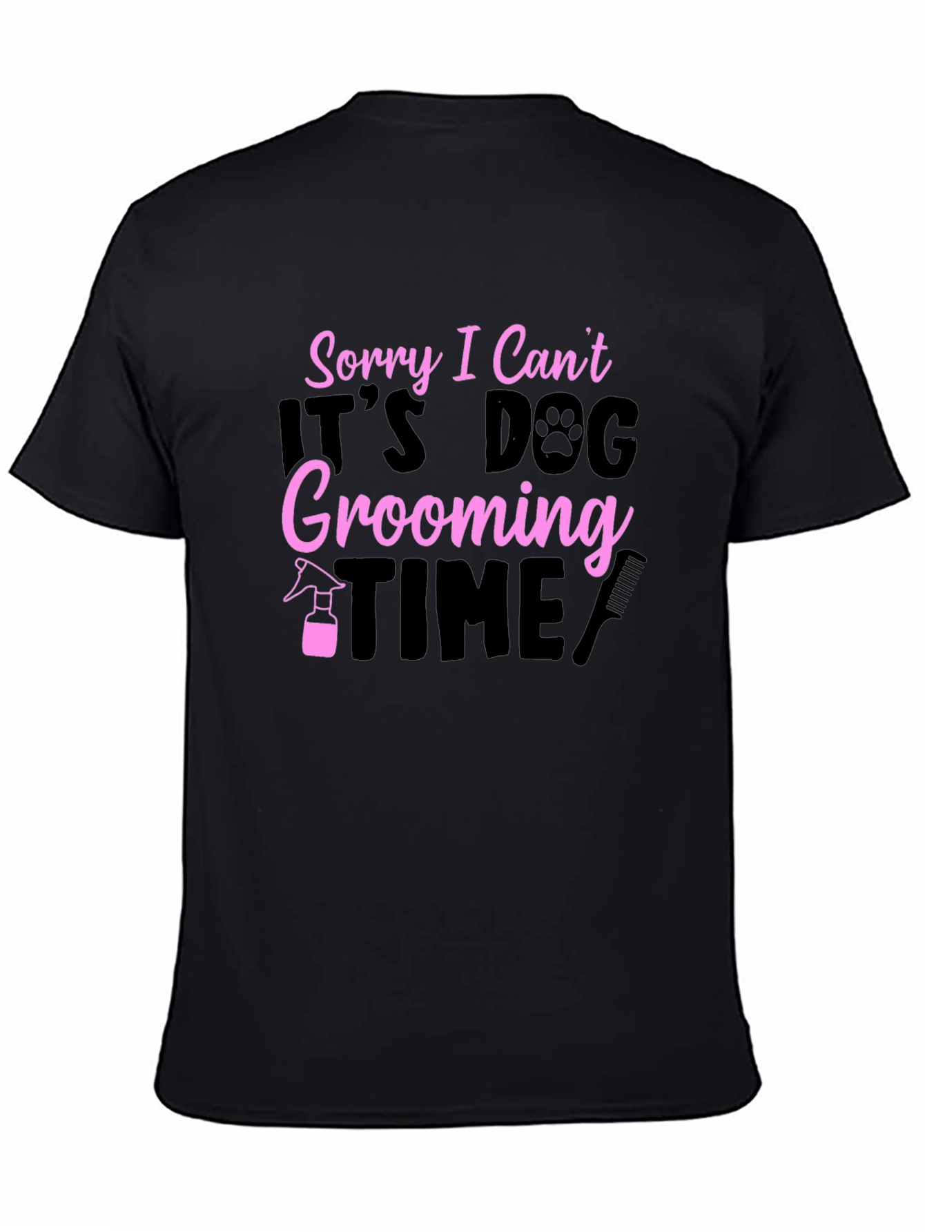 Dog Grooming Time T-Shirt - Funny Pet Lover Tee