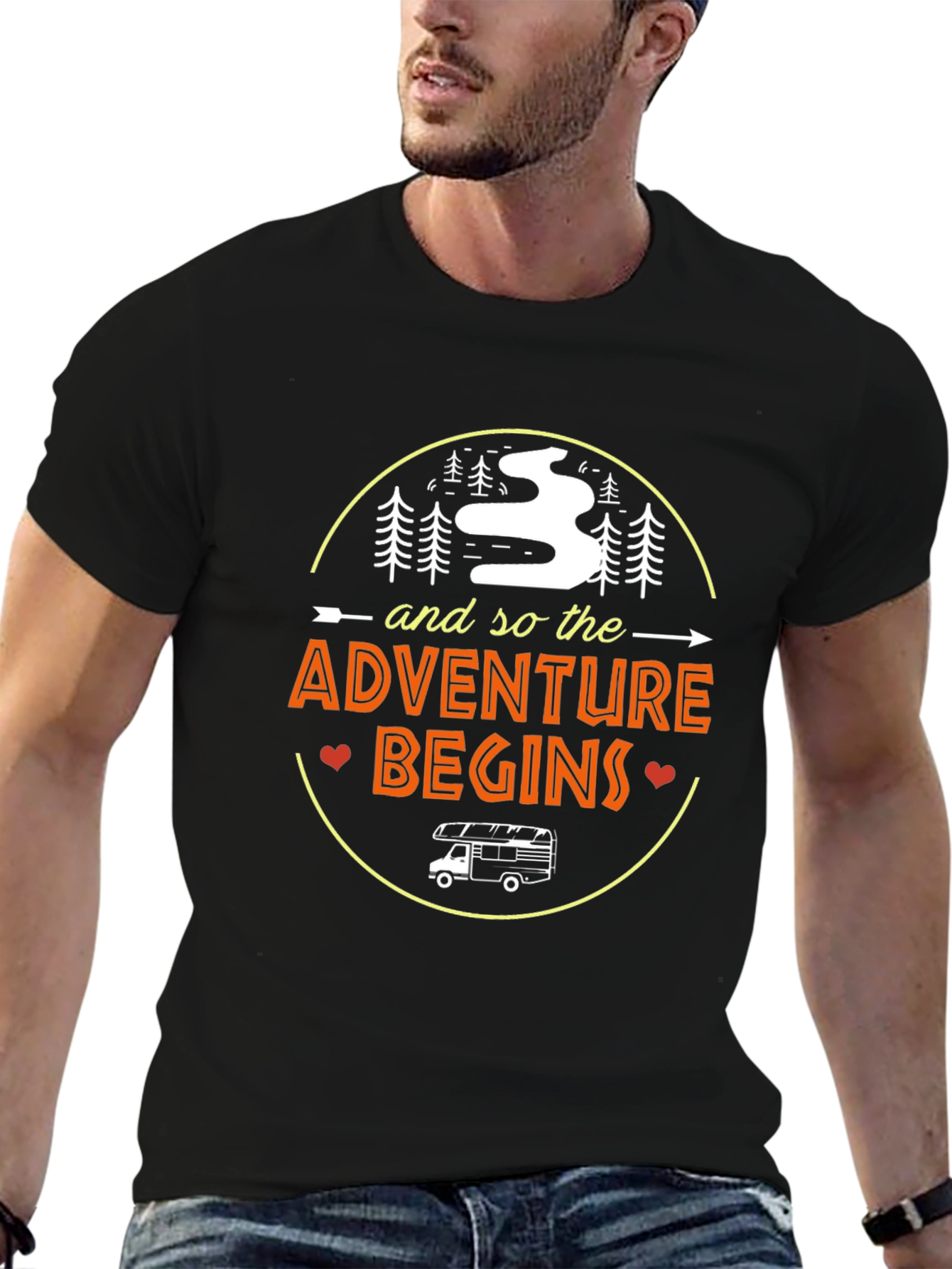 Adventure Begins Graphic Tee