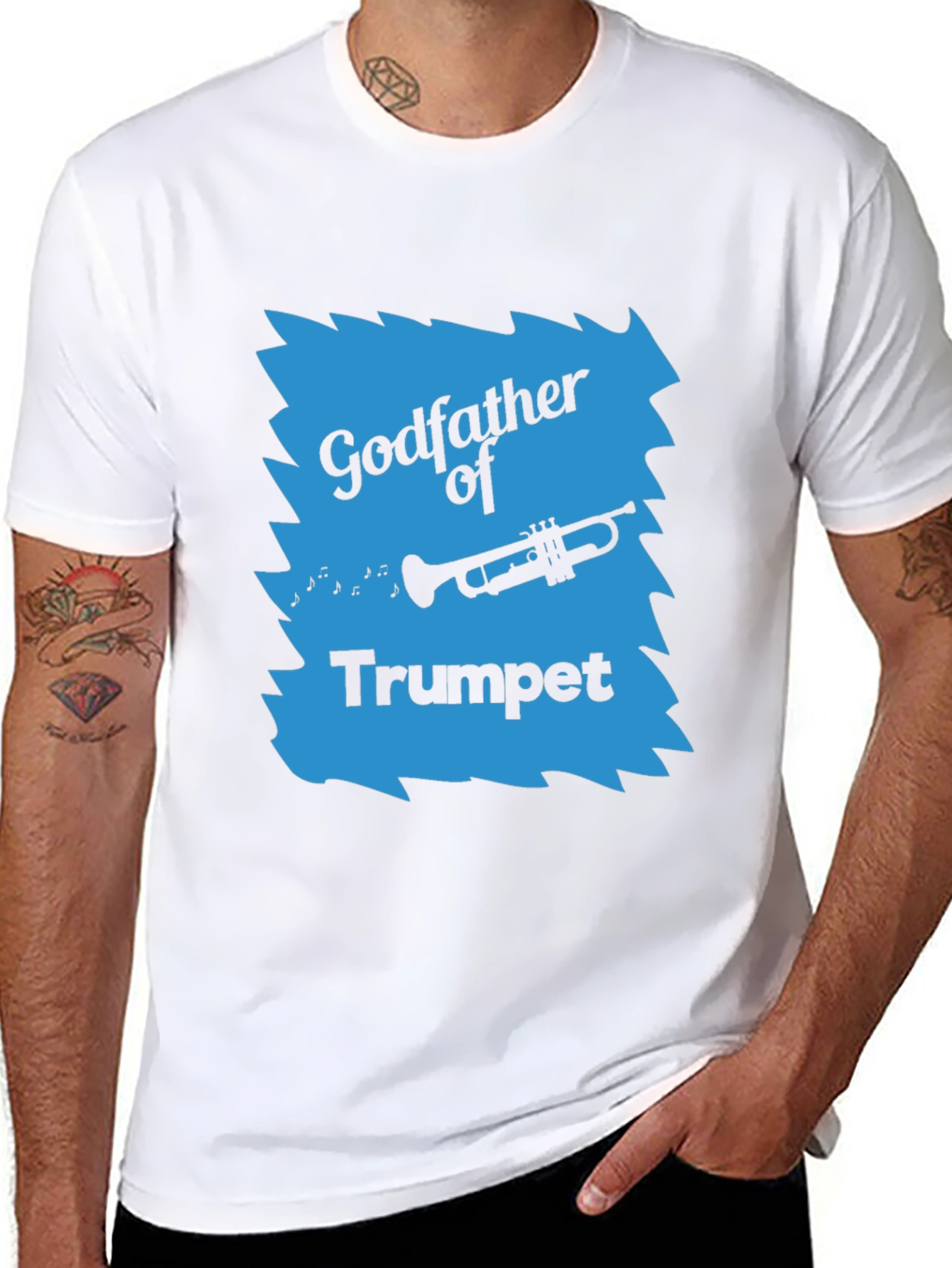 Godfather of Trumpet Graphic T-Shirt