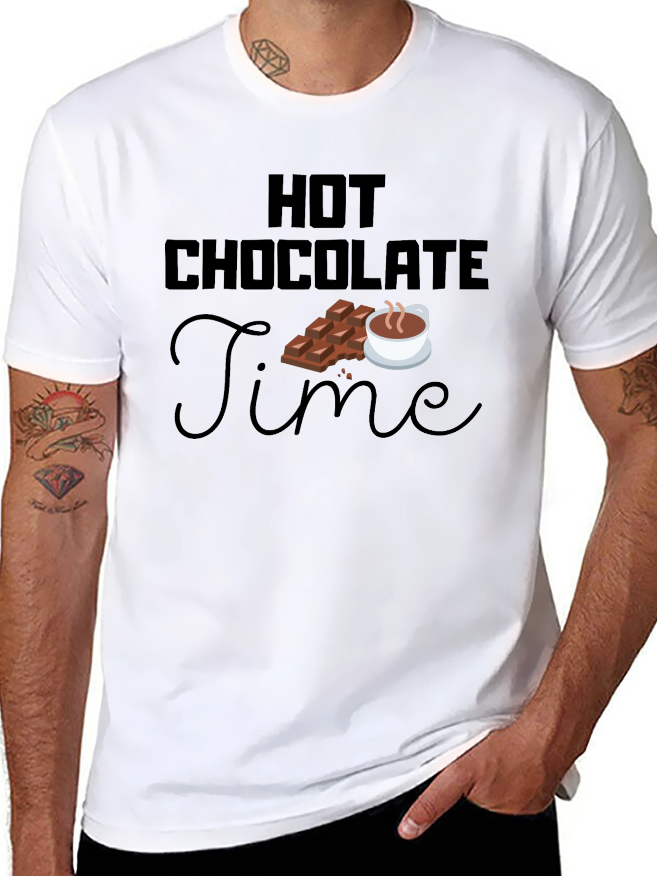 Hot Chocolate Time Graphic Tee