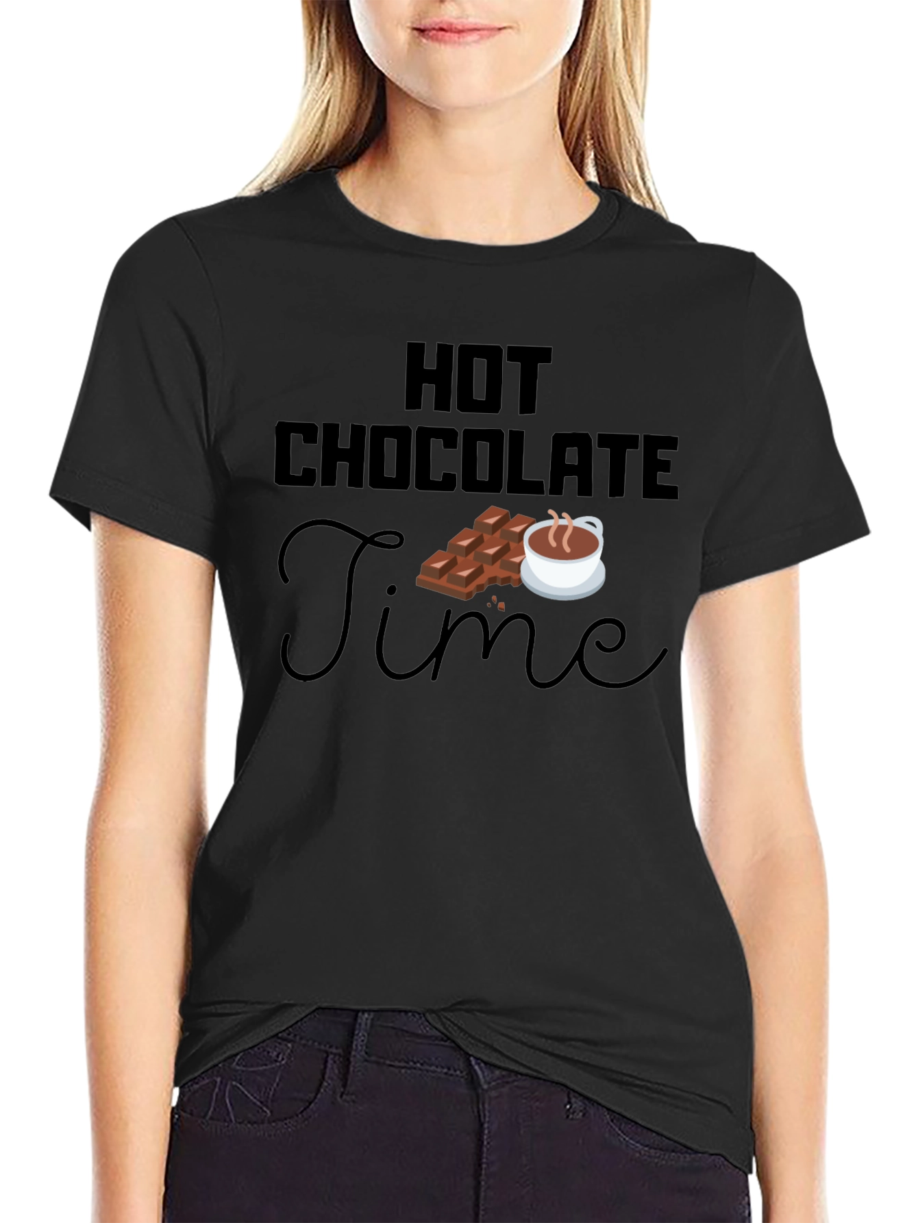 Hot Chocolate Time Graphic Tee