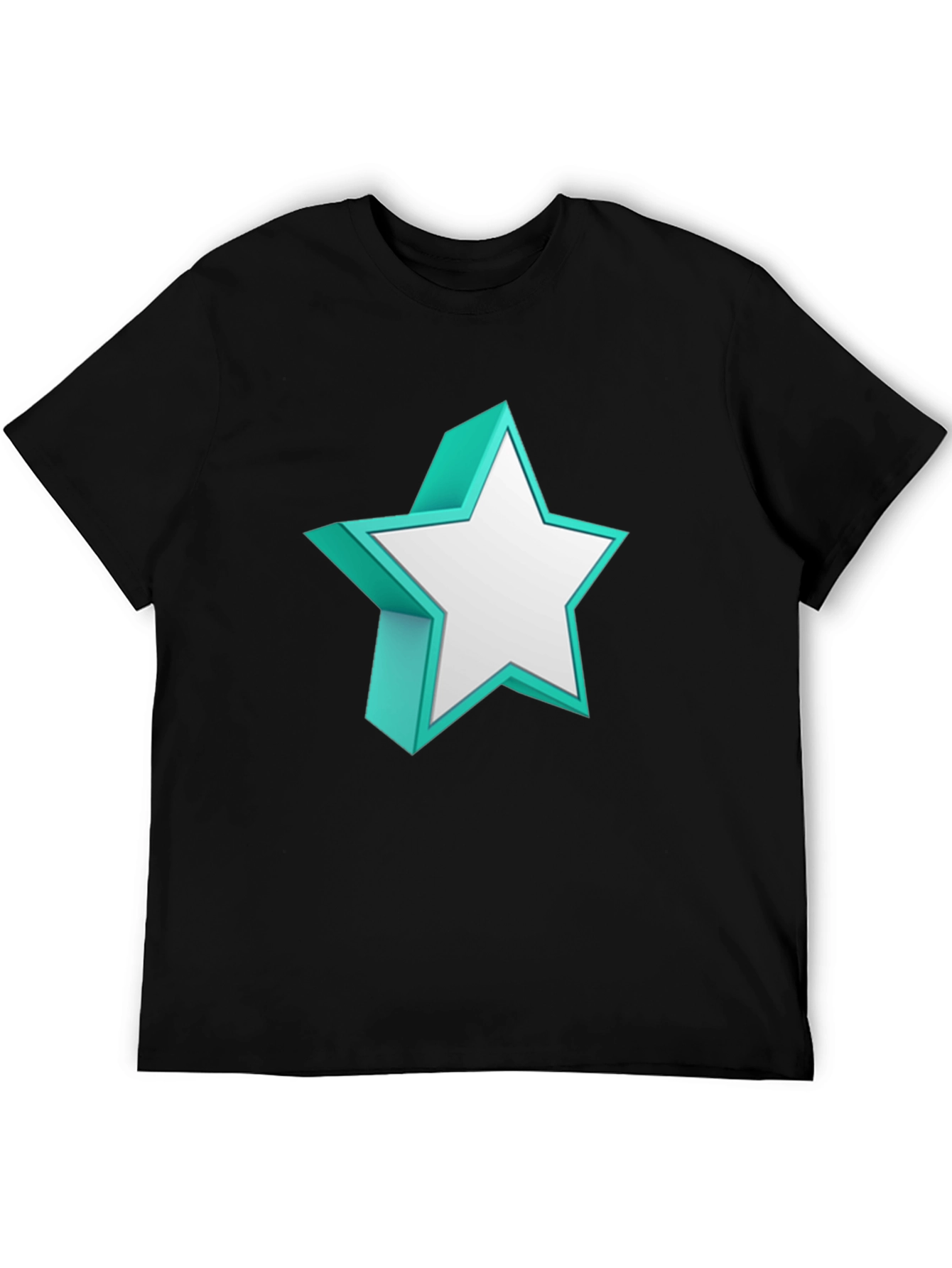3D Star Graphic Tee - Bold Style Statement