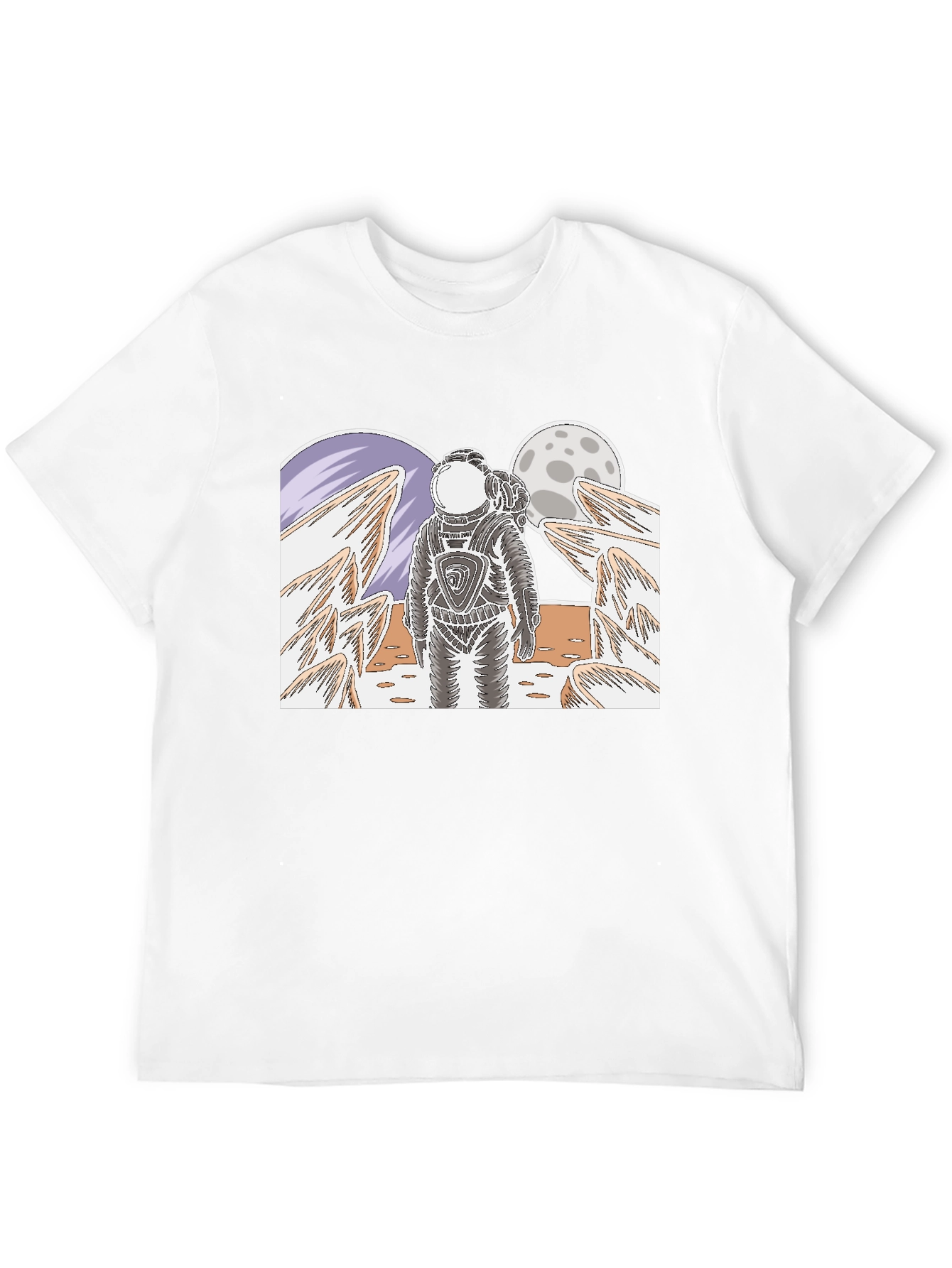 Astronaut Graphic Tee - Explore the Universe