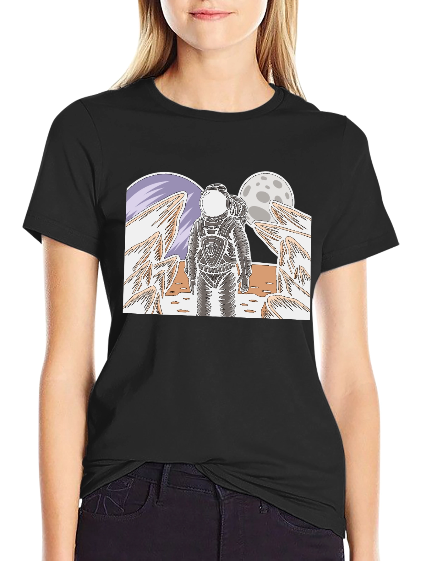 Astronaut Graphic Tee - Explore the Universe
