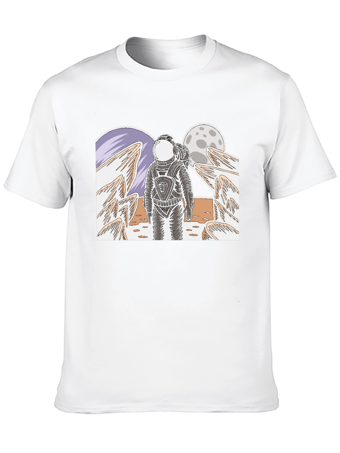 Astronaut Graphic Tee - Explore the Universe