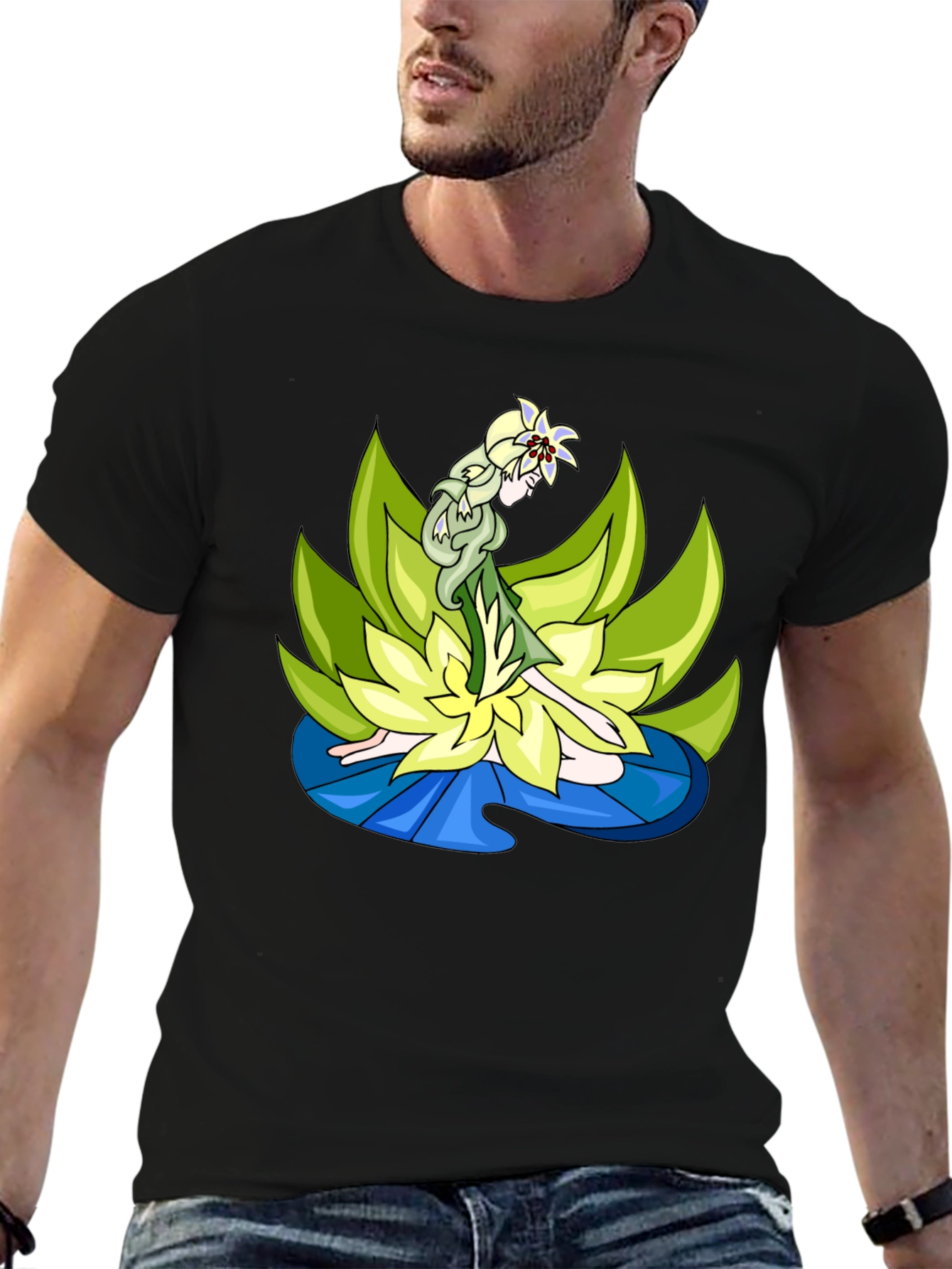 Lotus Fairy Graphic T-Shirt