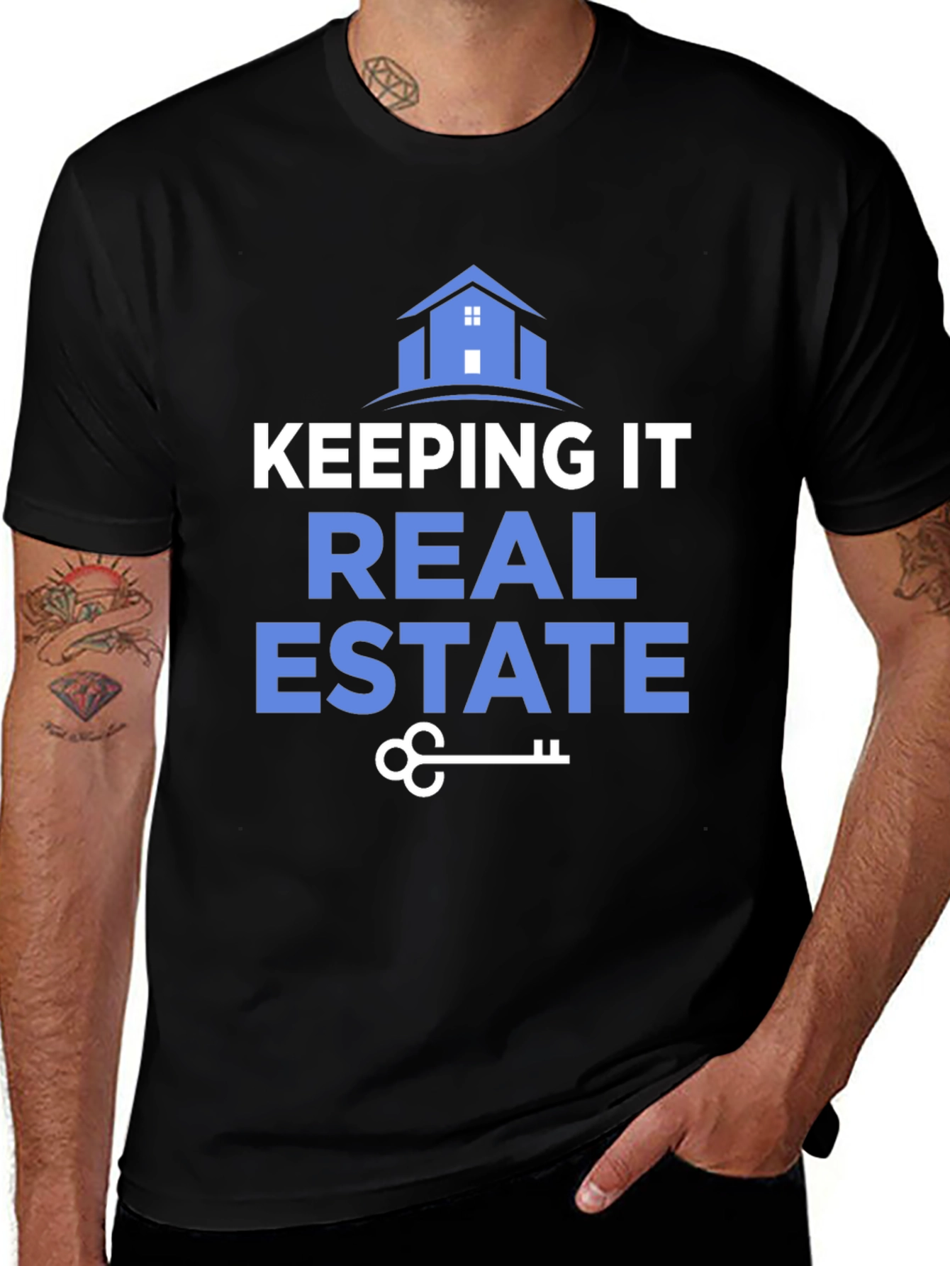 Real Estate T-Shirt: Keeping it Real Design