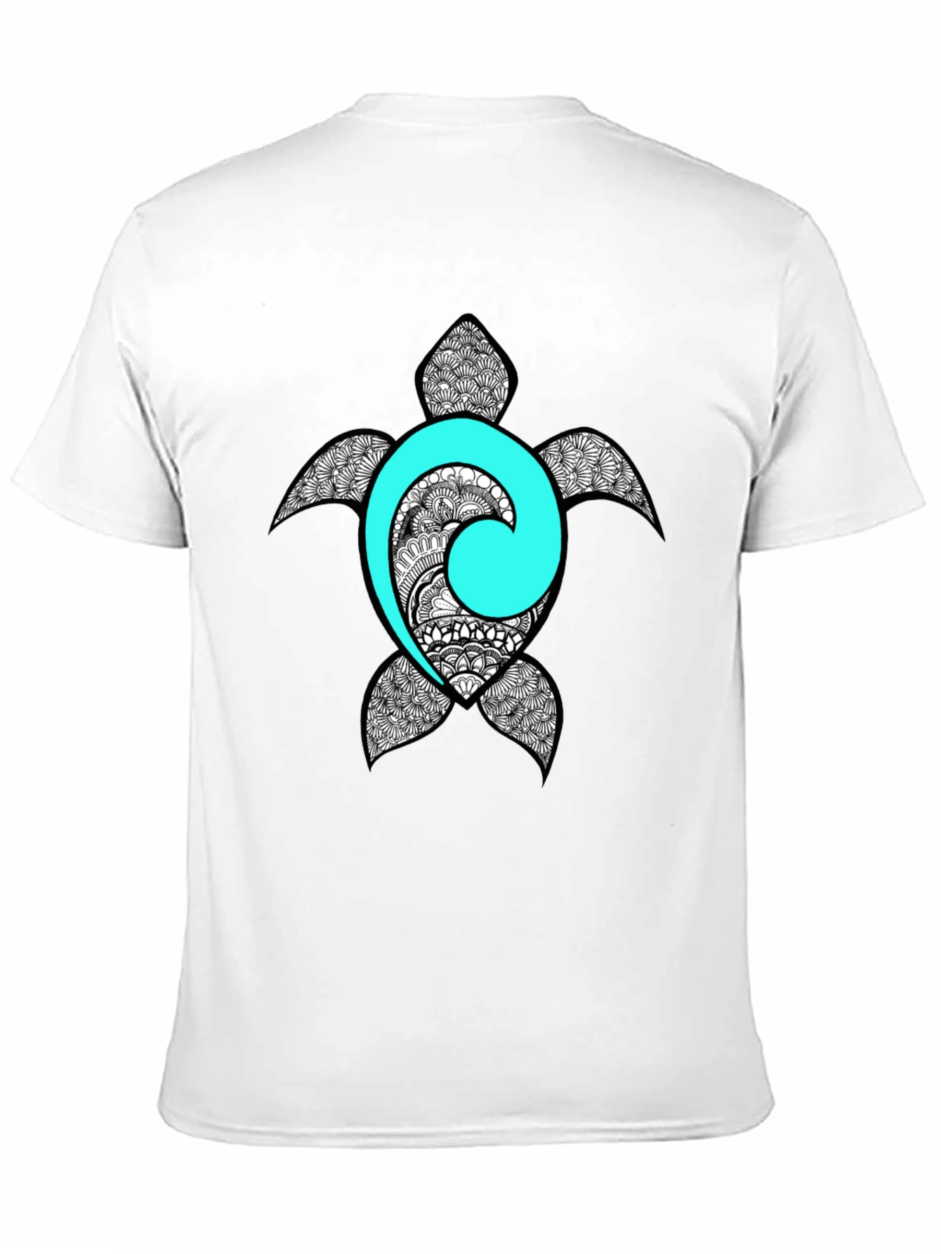 Sea Turtle Graphic Tee - Black T-Shirt