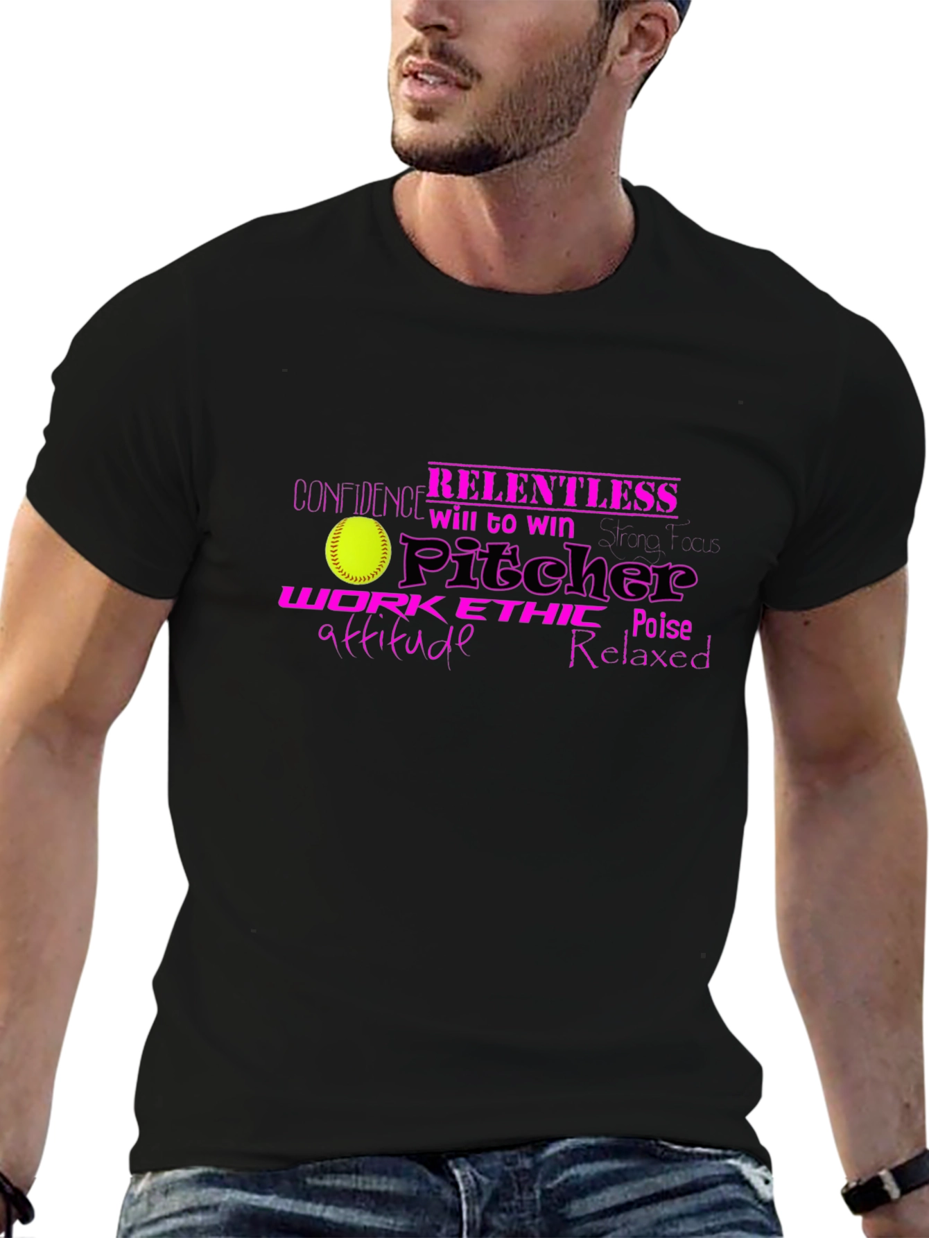 Relentless Pitcher Graphic Tee
