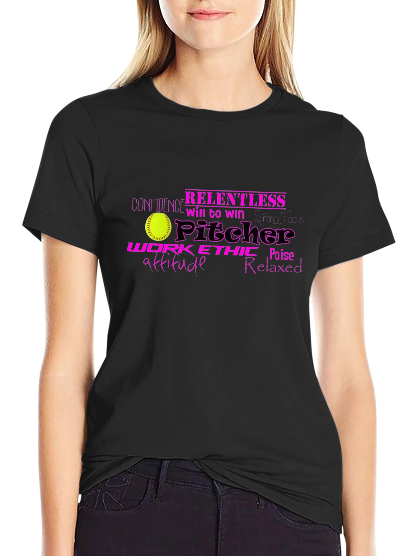 Relentless Pitcher Graphic Tee
