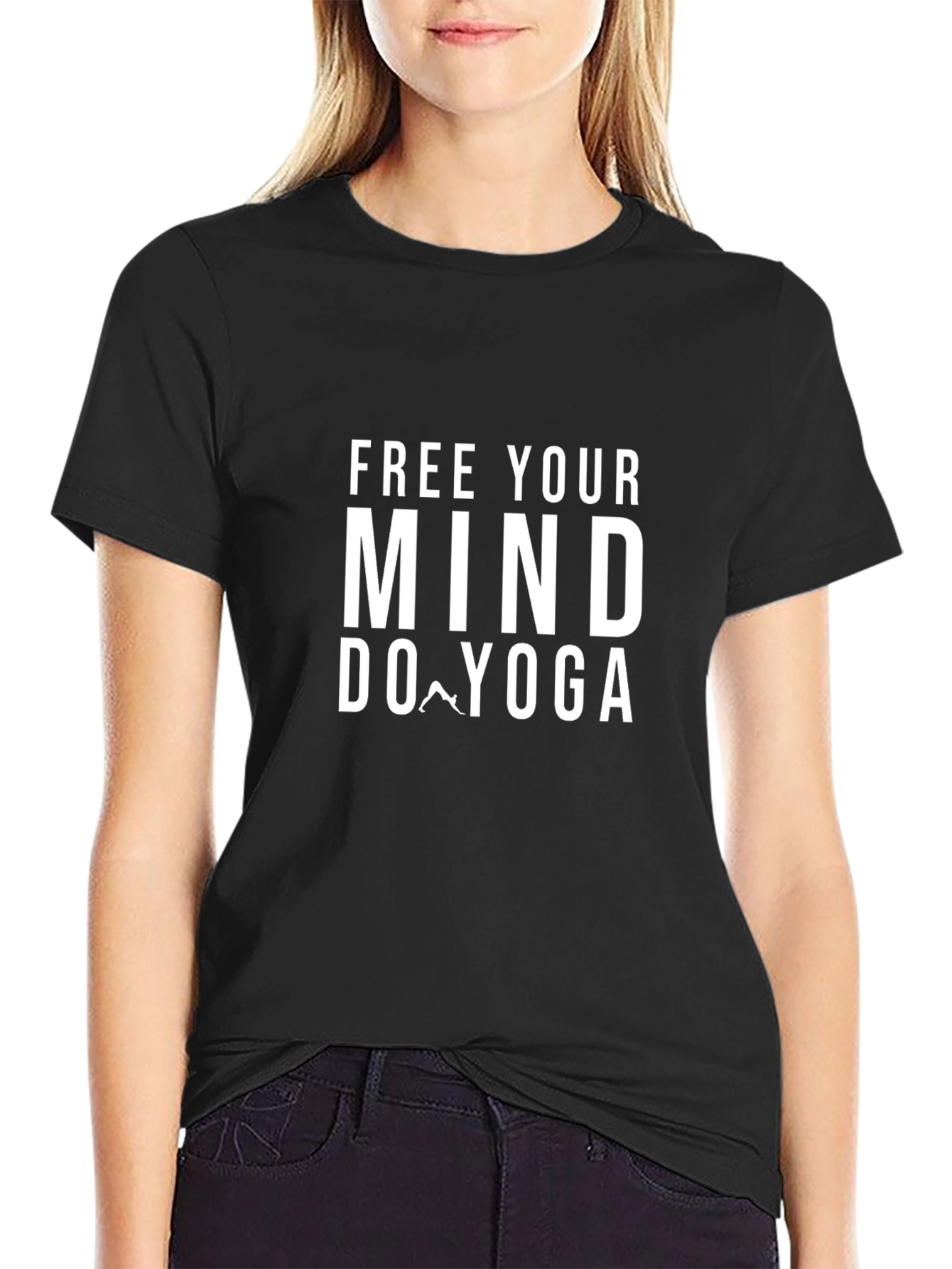 Free Your Mind Yoga Graphic Tee