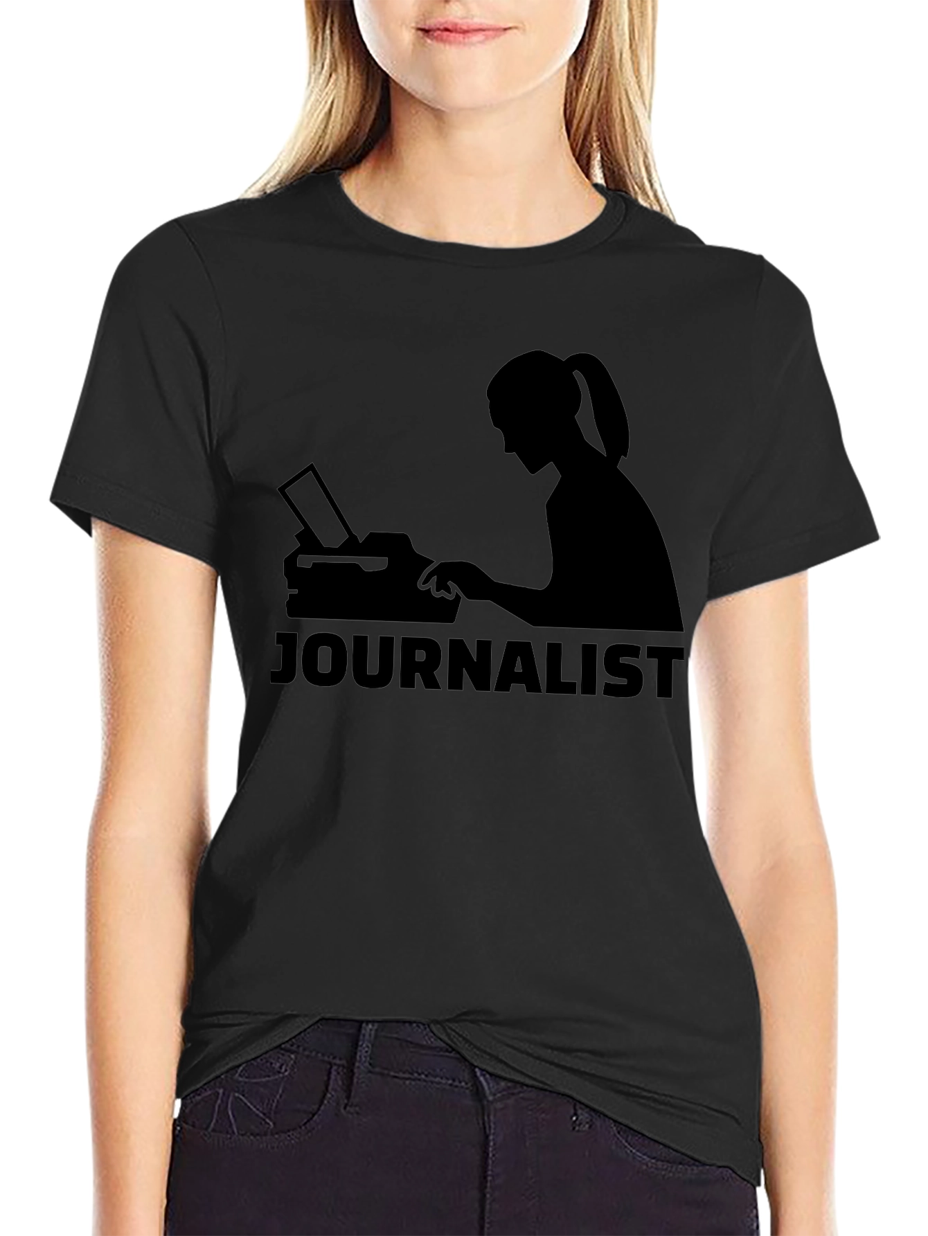 Journalist Retro Style T-Shirt