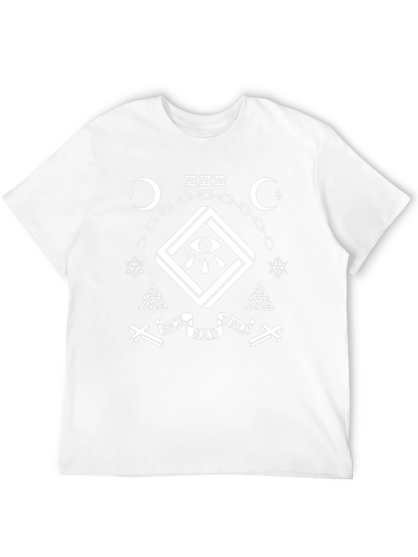 Sick Sad WRLD Graphic Tee - Black Cotton T-Shirt
