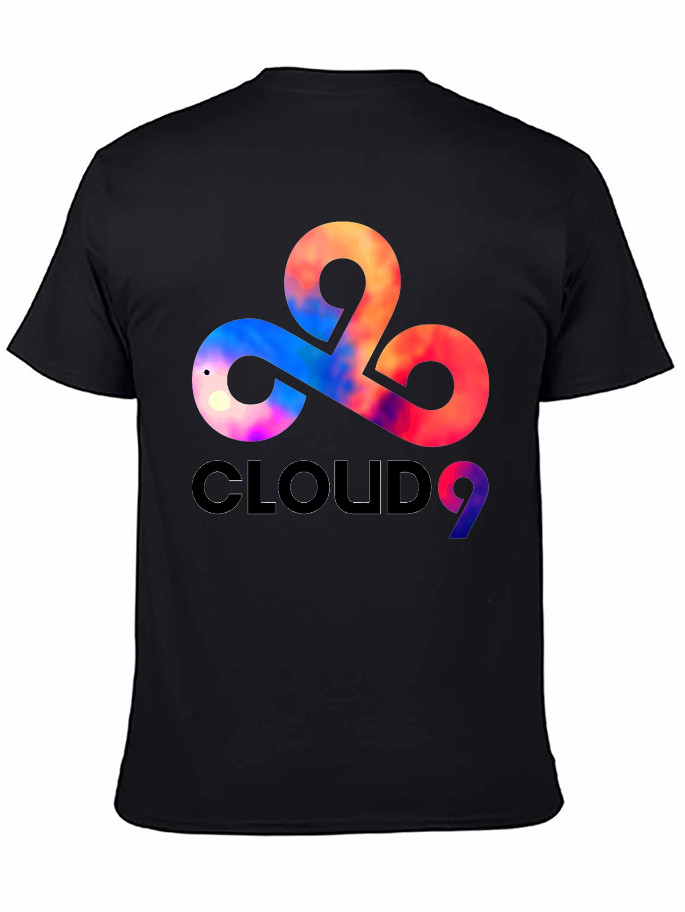 Cloud9 Graphic Print Mens Black T-Shirt