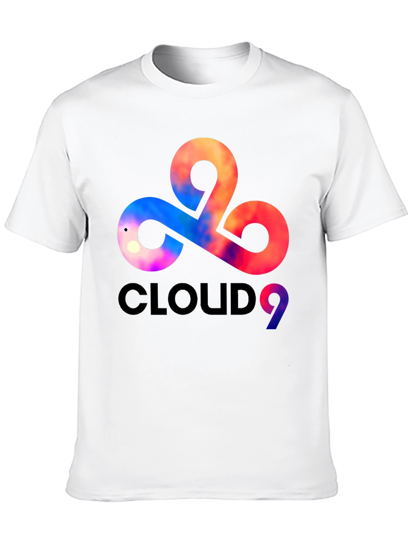 Cloud9 Graphic Print Mens Black T-Shirt
