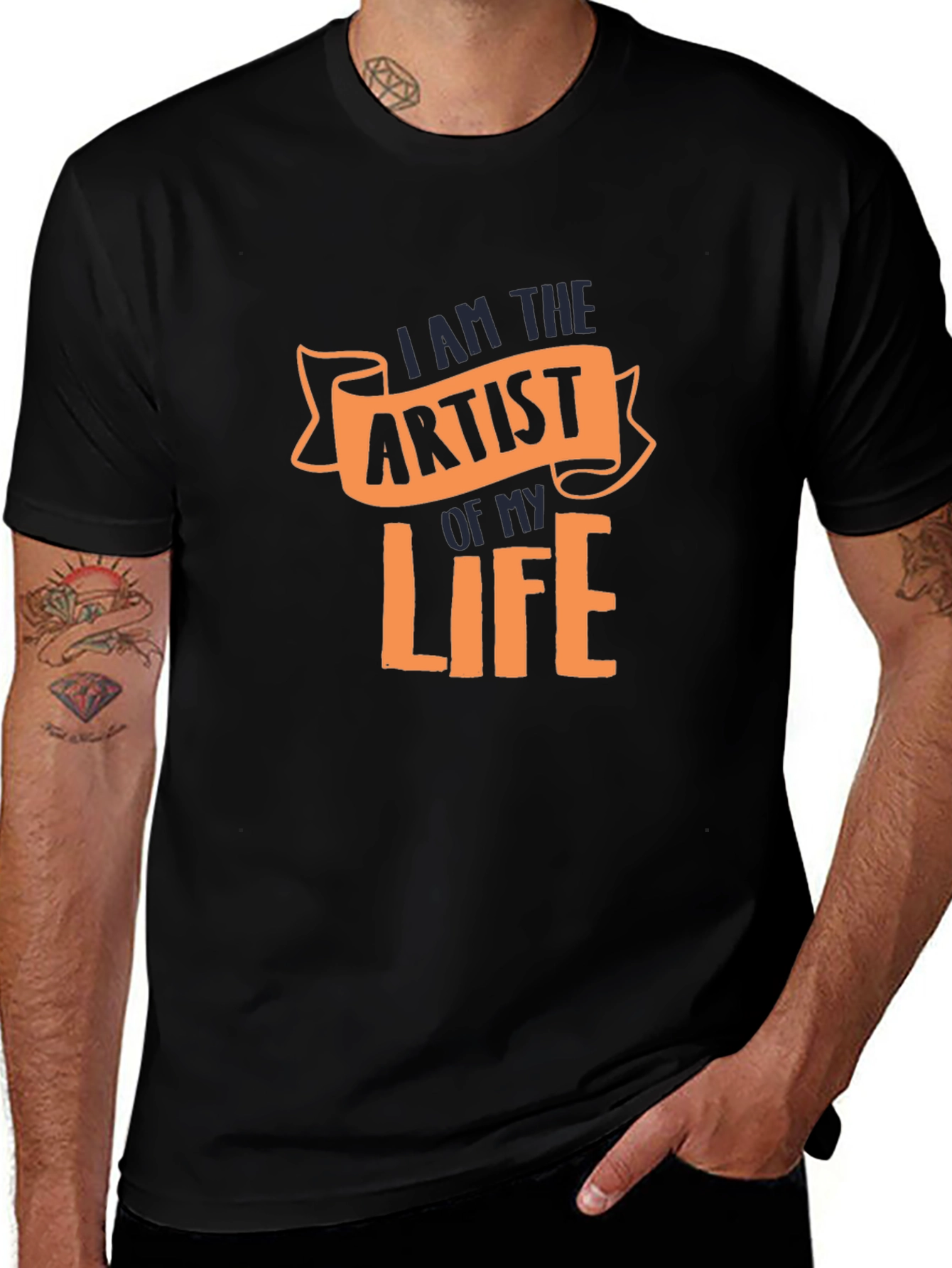 Artist of My Life Graphic Tee - Black