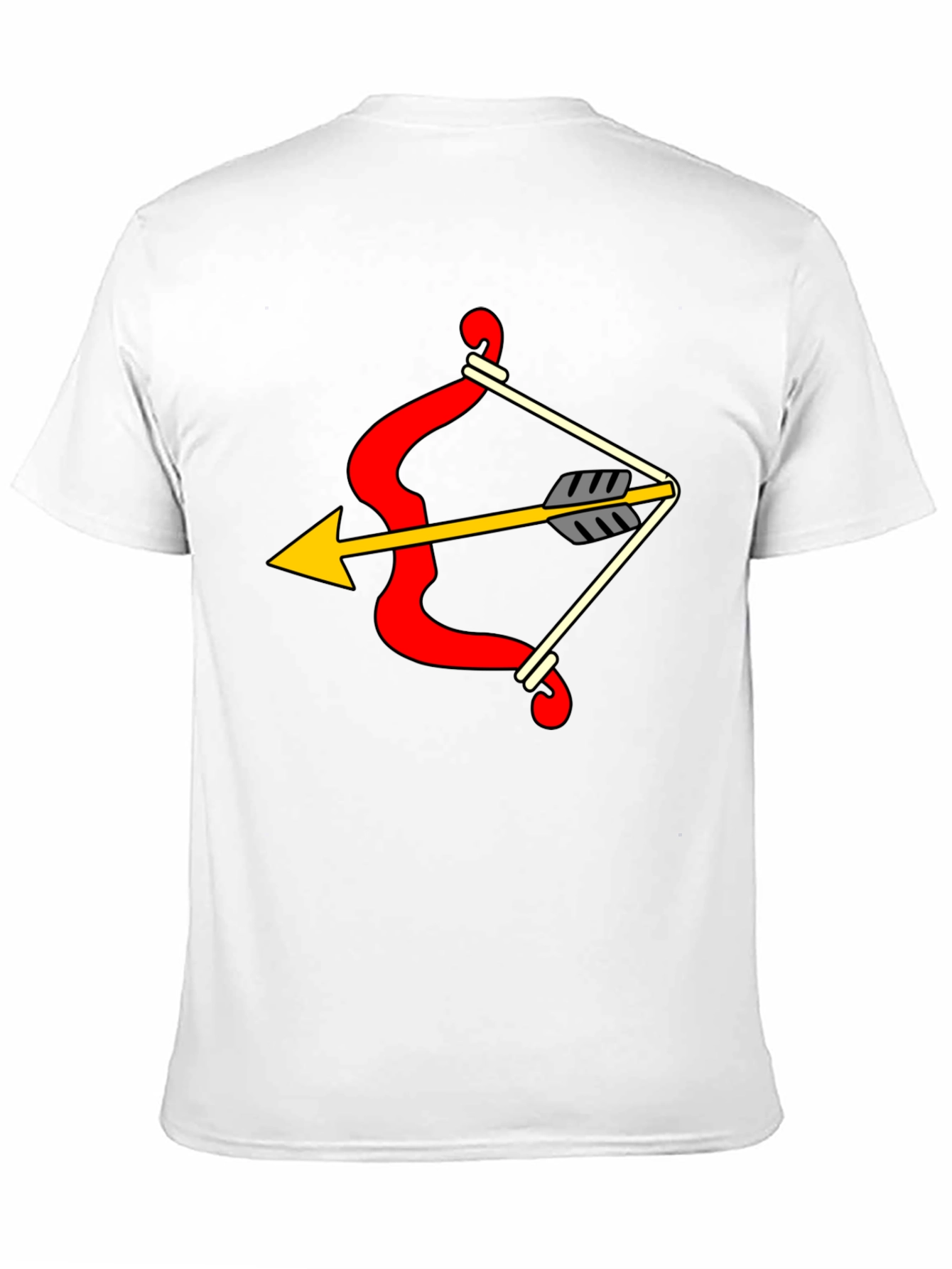 Bow and Arrow Graphic Tee - Novelty Design T-Shirt