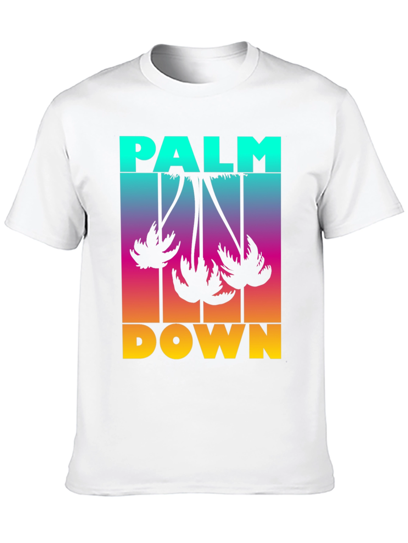 Palm Down Graphic T-Shirt - Black