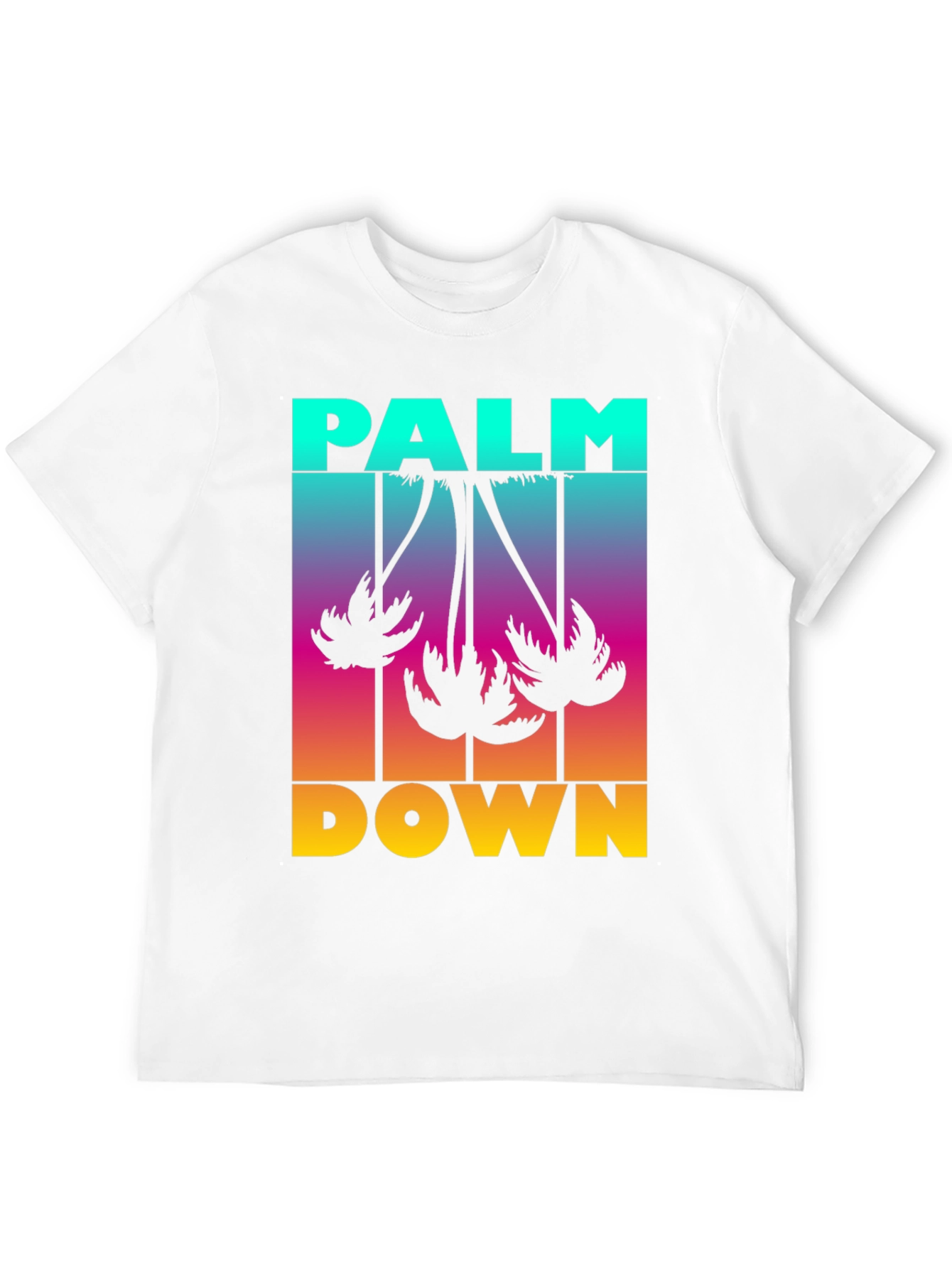 Palm Down Graphic T-Shirt - Black