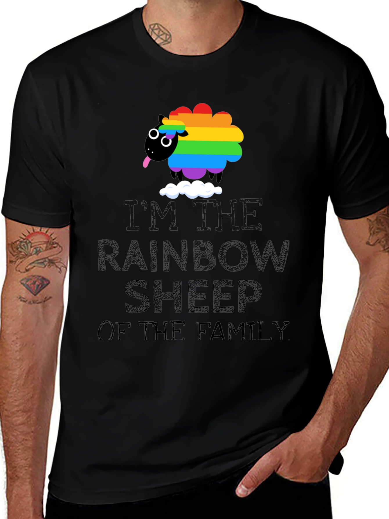 Black Sheep of the Family Pride T-Shirt