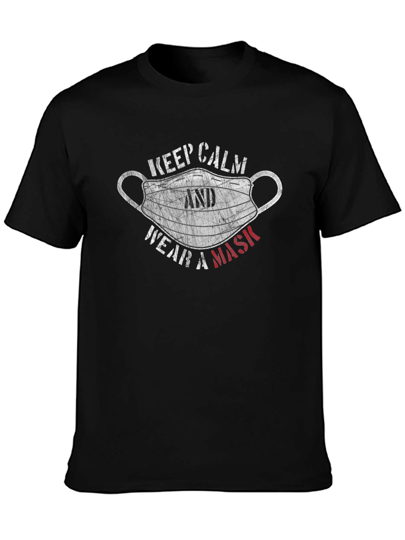 Keep Calm & Wear a Mask T-Shirt