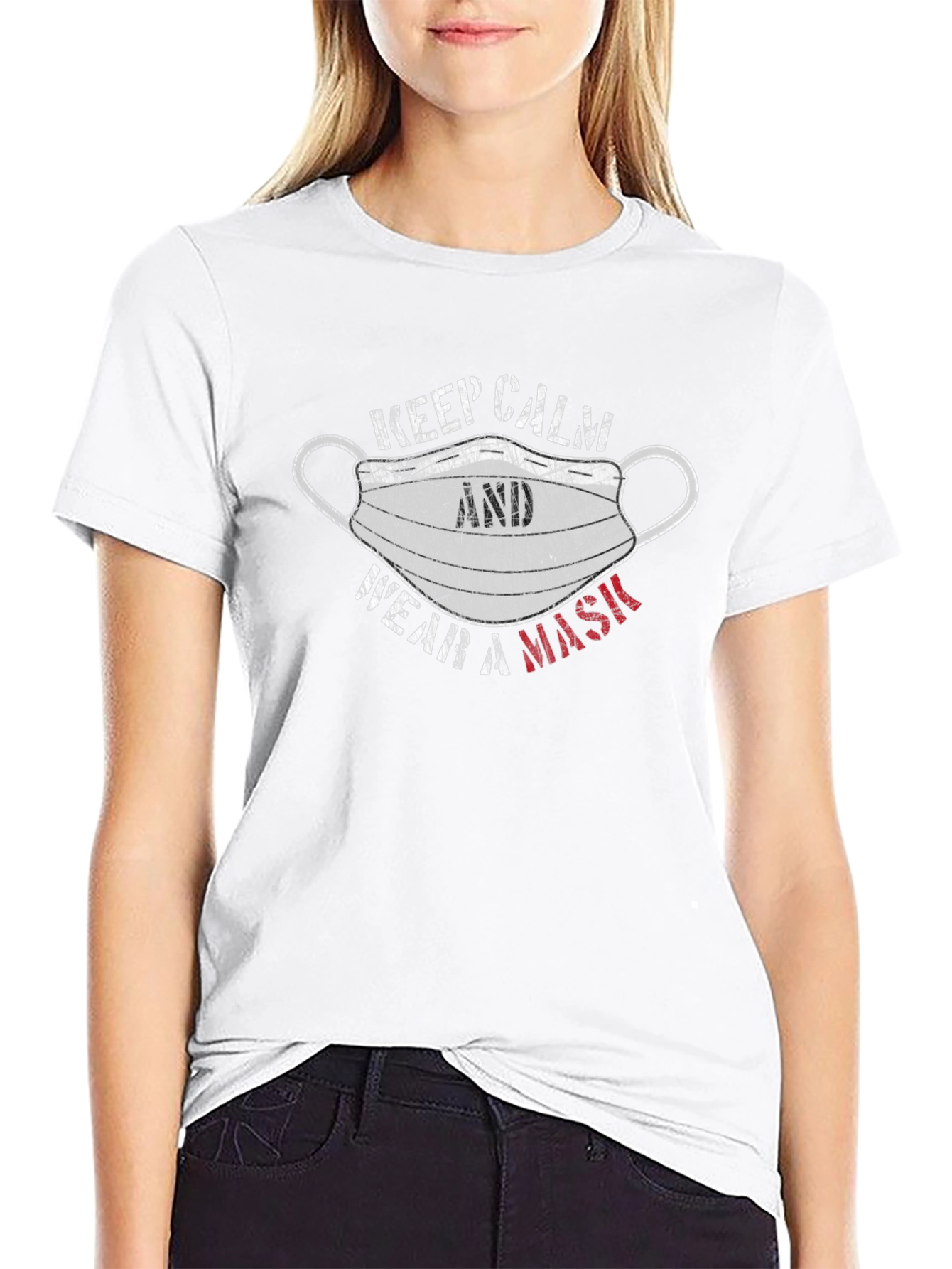 Keep Calm & Wear a Mask T-Shirt