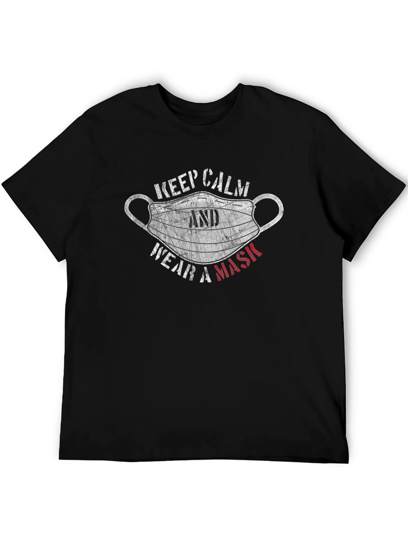 Keep Calm & Wear a Mask T-Shirt