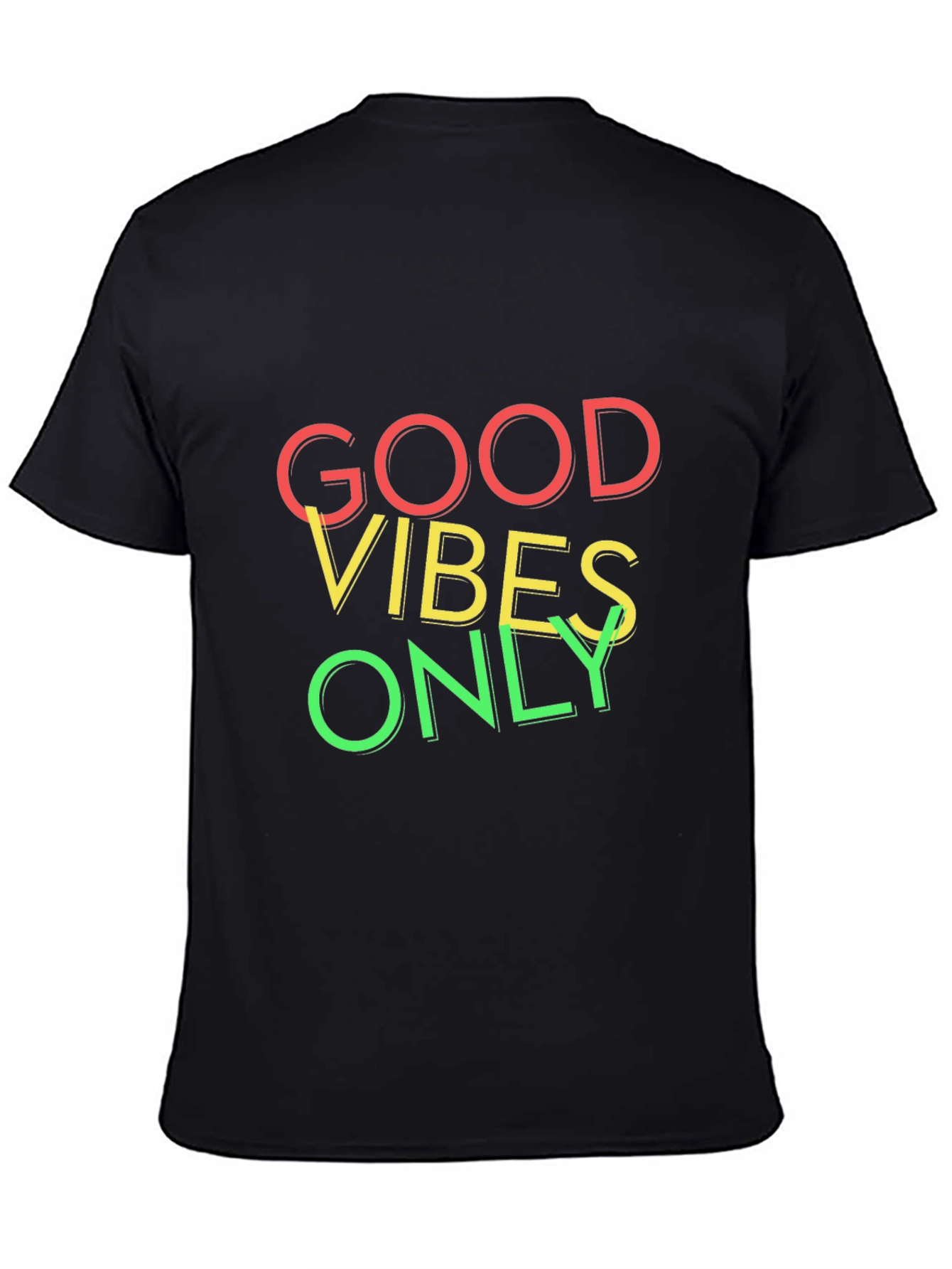 Good Vibes Only Graphic T-Shirt - Positive Energy Tee