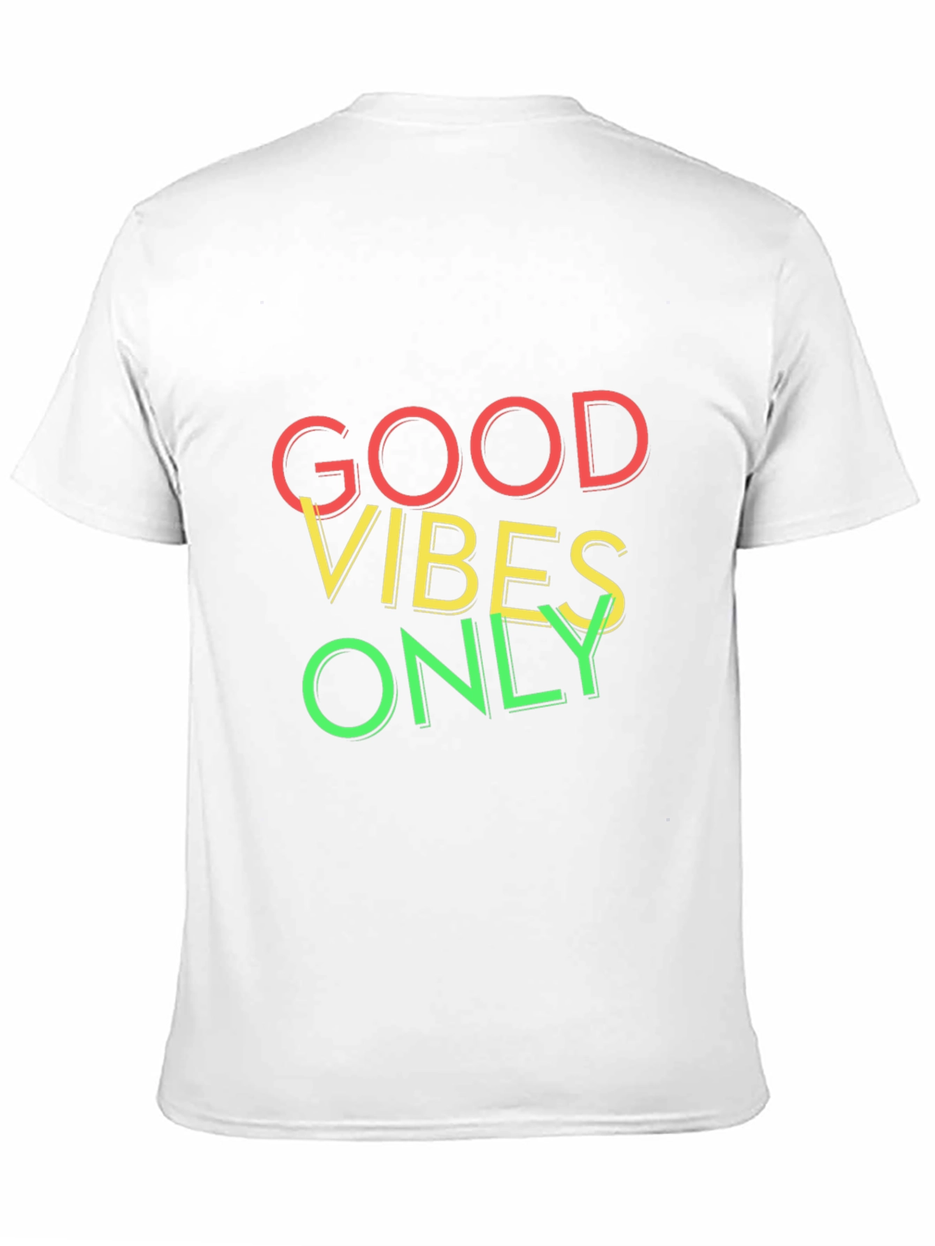 Good Vibes Only Graphic T-Shirt - Positive Energy Tee
