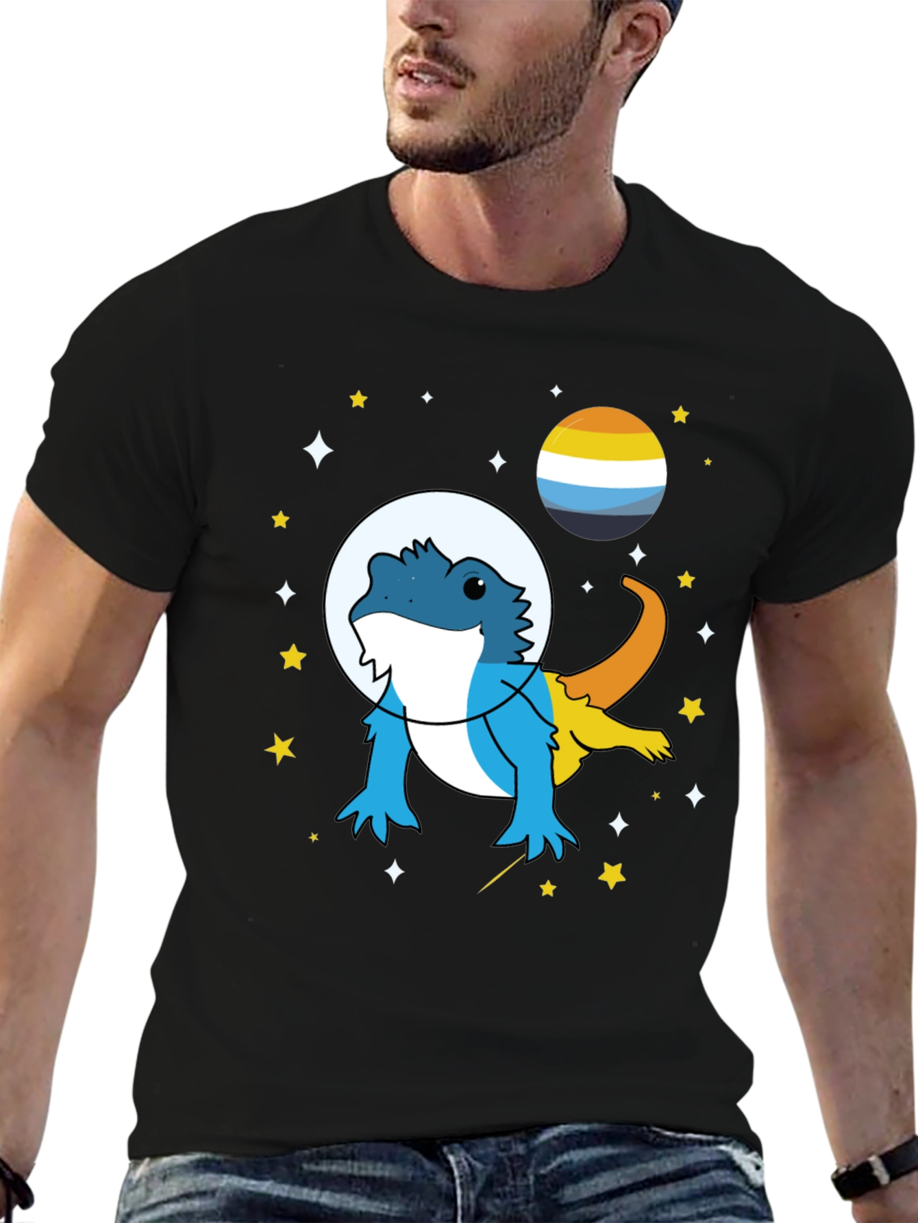 Astronaut Bearded Dragon T-Shirt