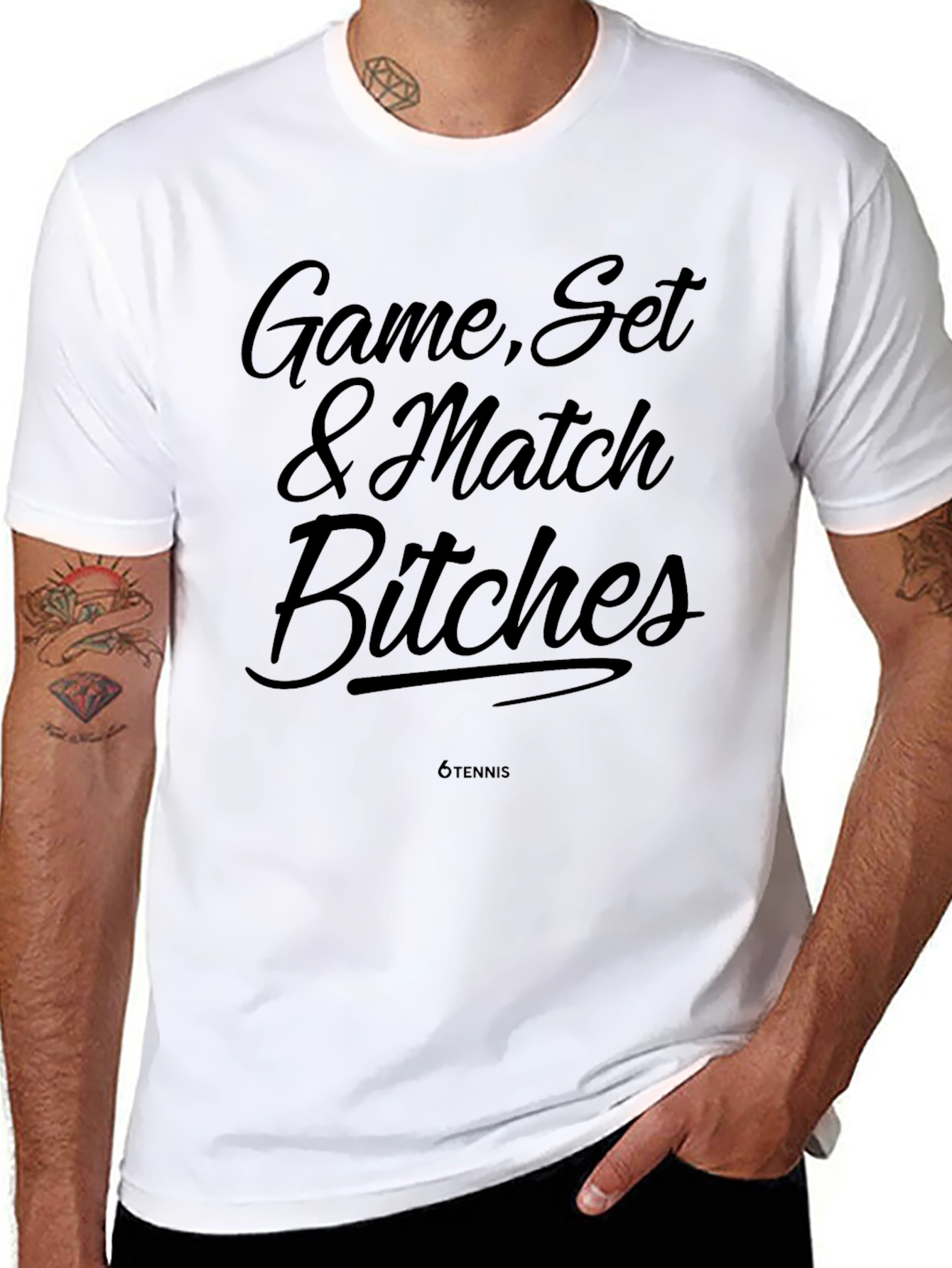 Game Set Match Funny Tennis T-Shirt