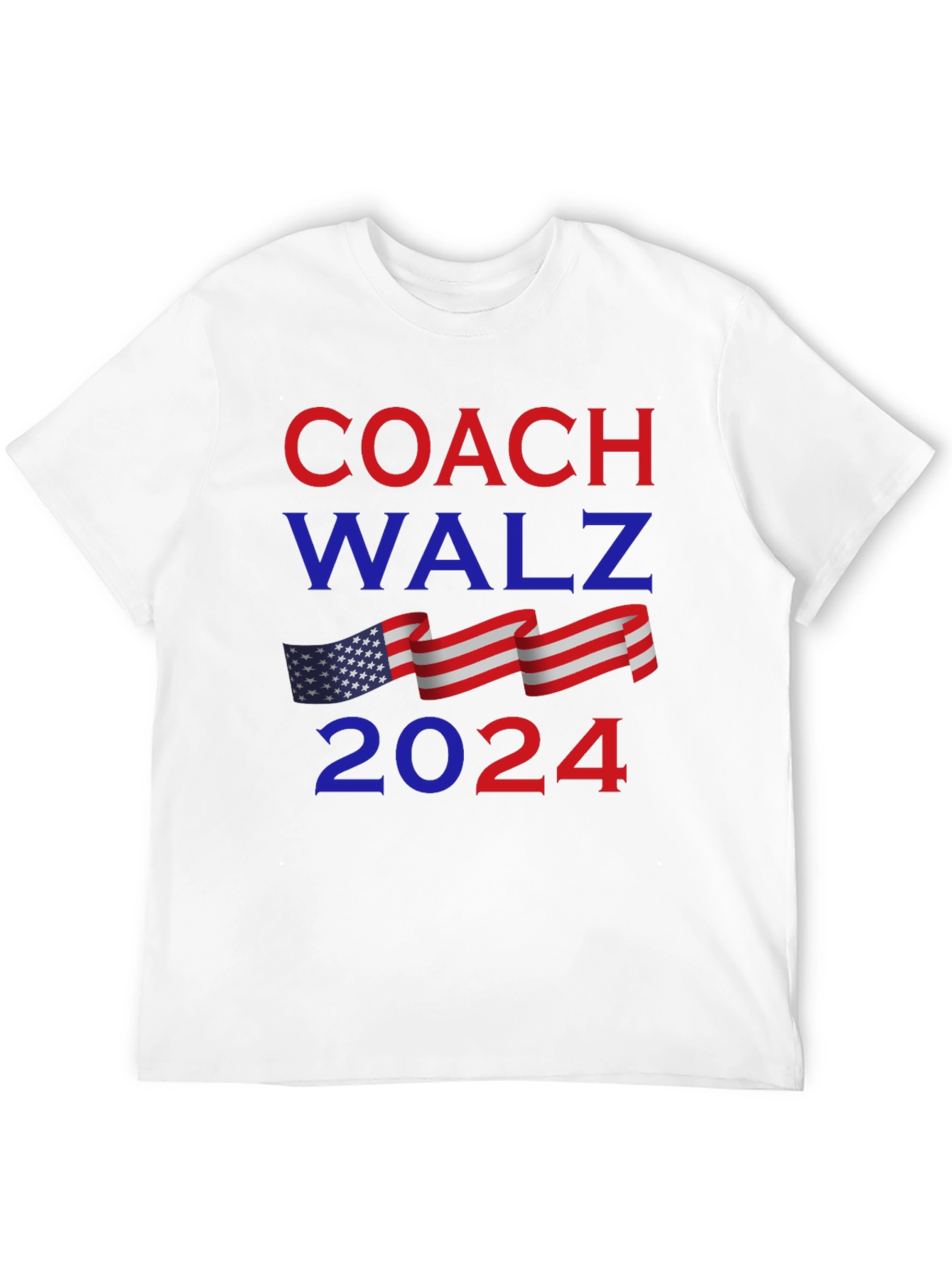 Coach Walz 2024 Graphic T-Shirt