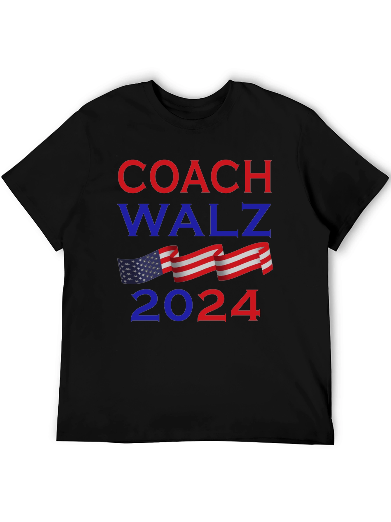 Coach Walz 2024 Graphic T-Shirt