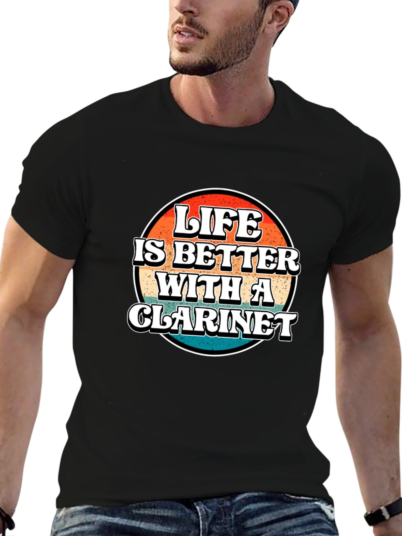 Life is Better With a Clarinet Graphic Tee