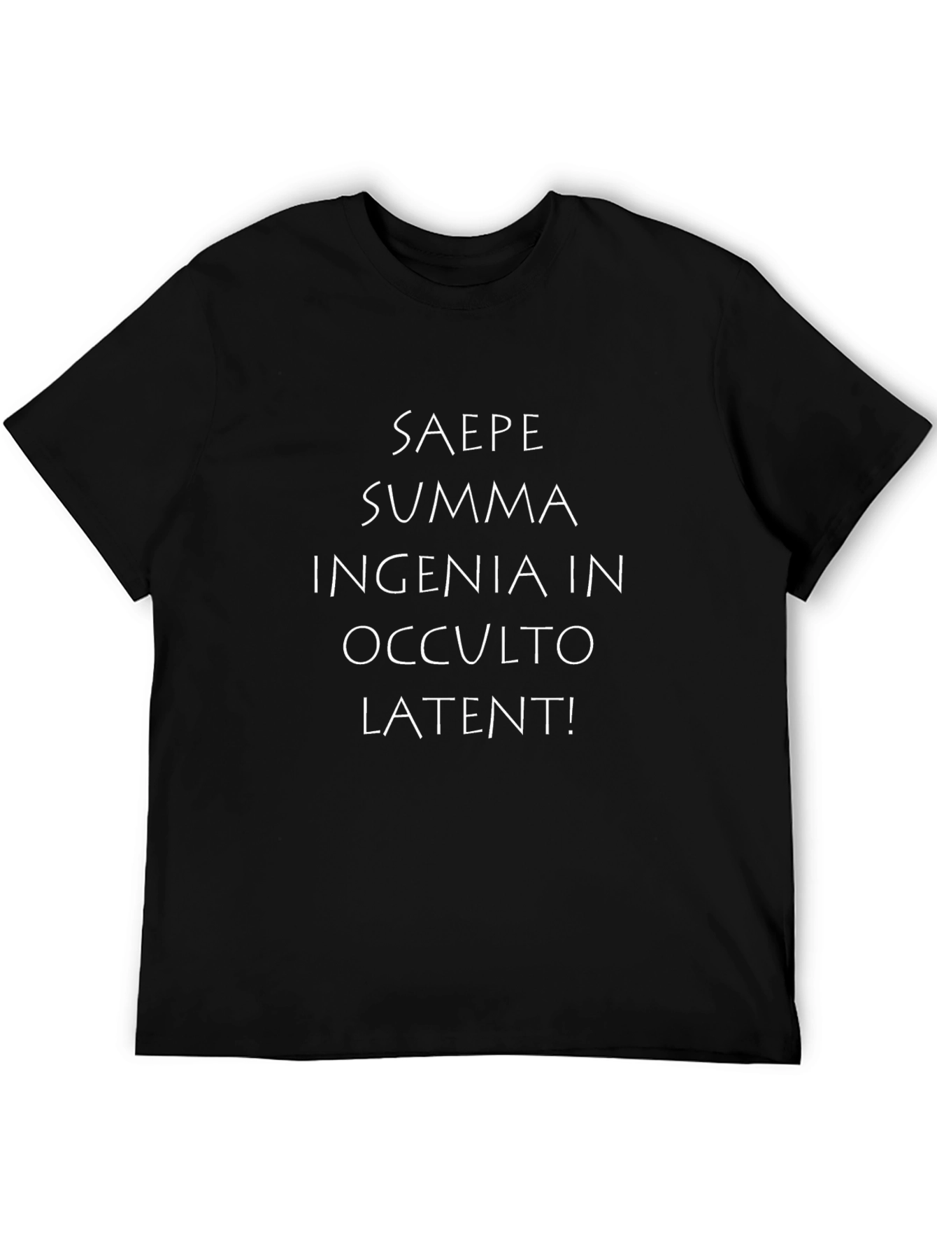 SAEPE SUMMA T-Shirt - Latin Quote Tee