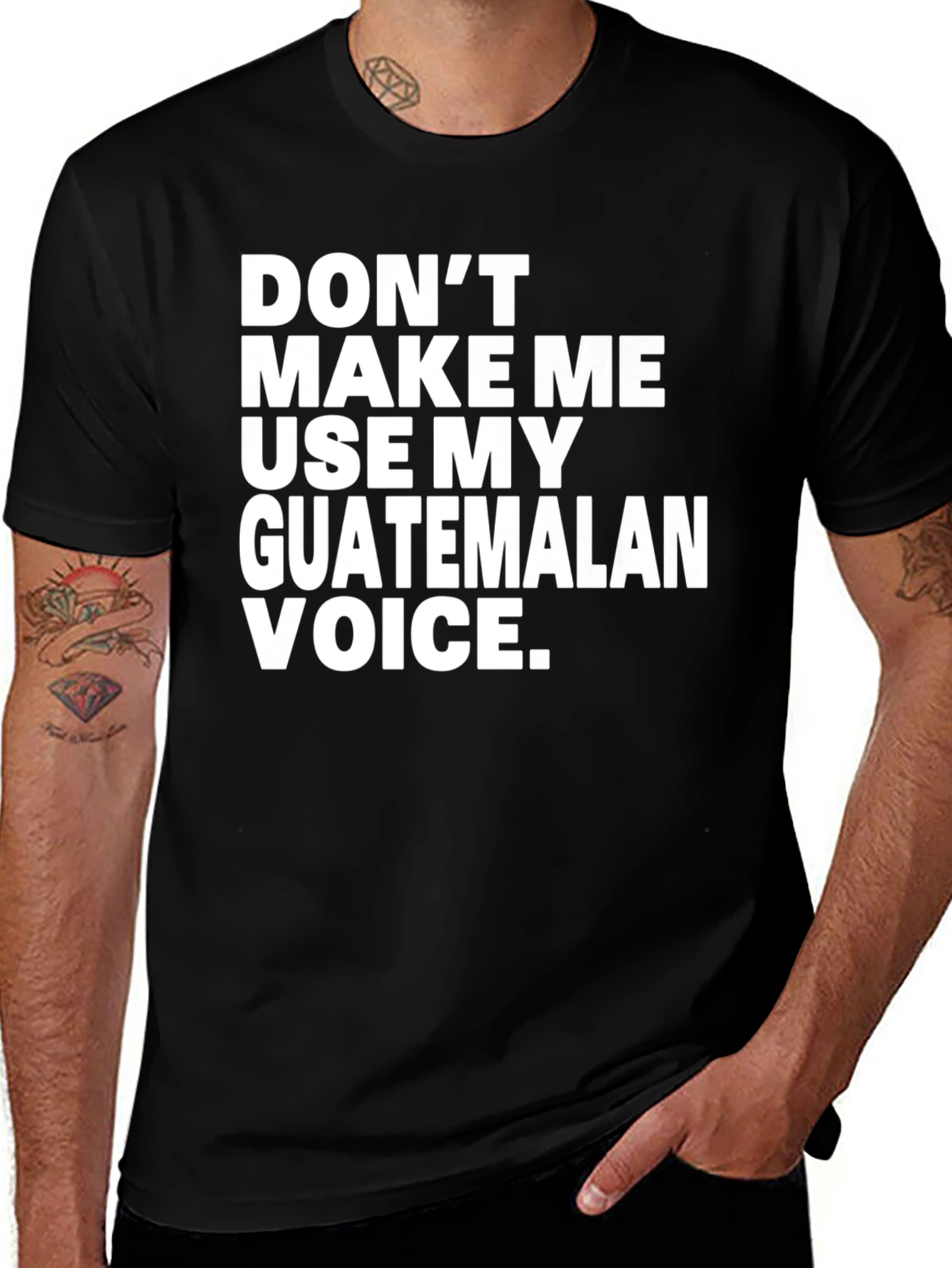 Guatemalan Voice T-Shirt - Funny Novelty Tee