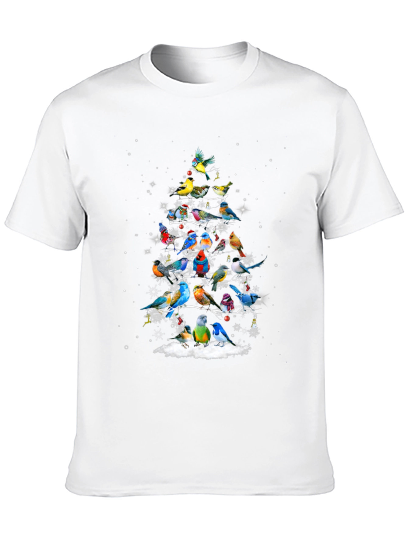 Bird Christmas Tree T-Shirt