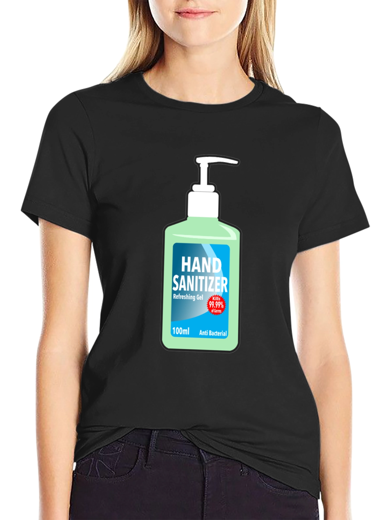 Hand Sanitizer Graphic T-Shirt