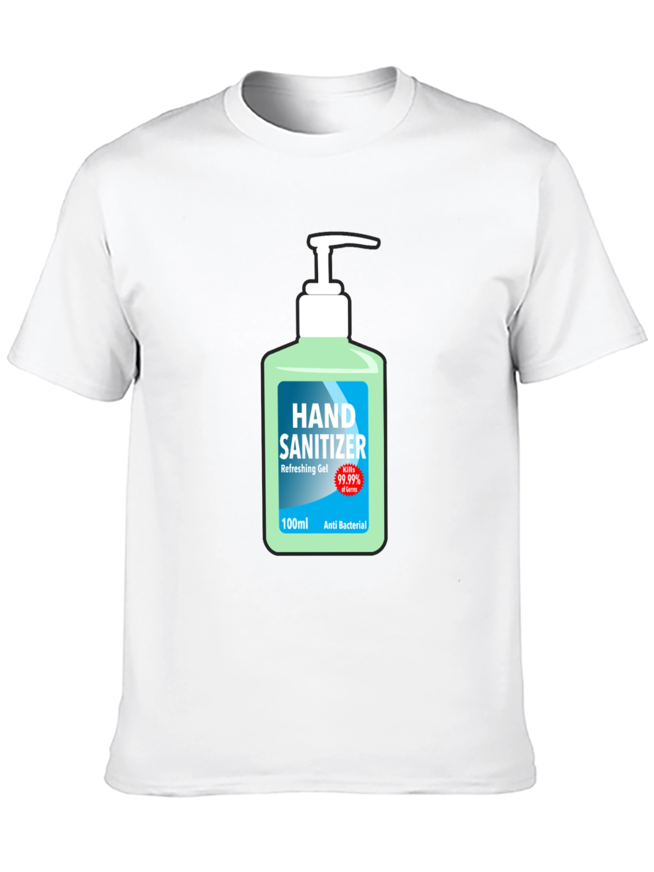 Hand Sanitizer Graphic T-Shirt