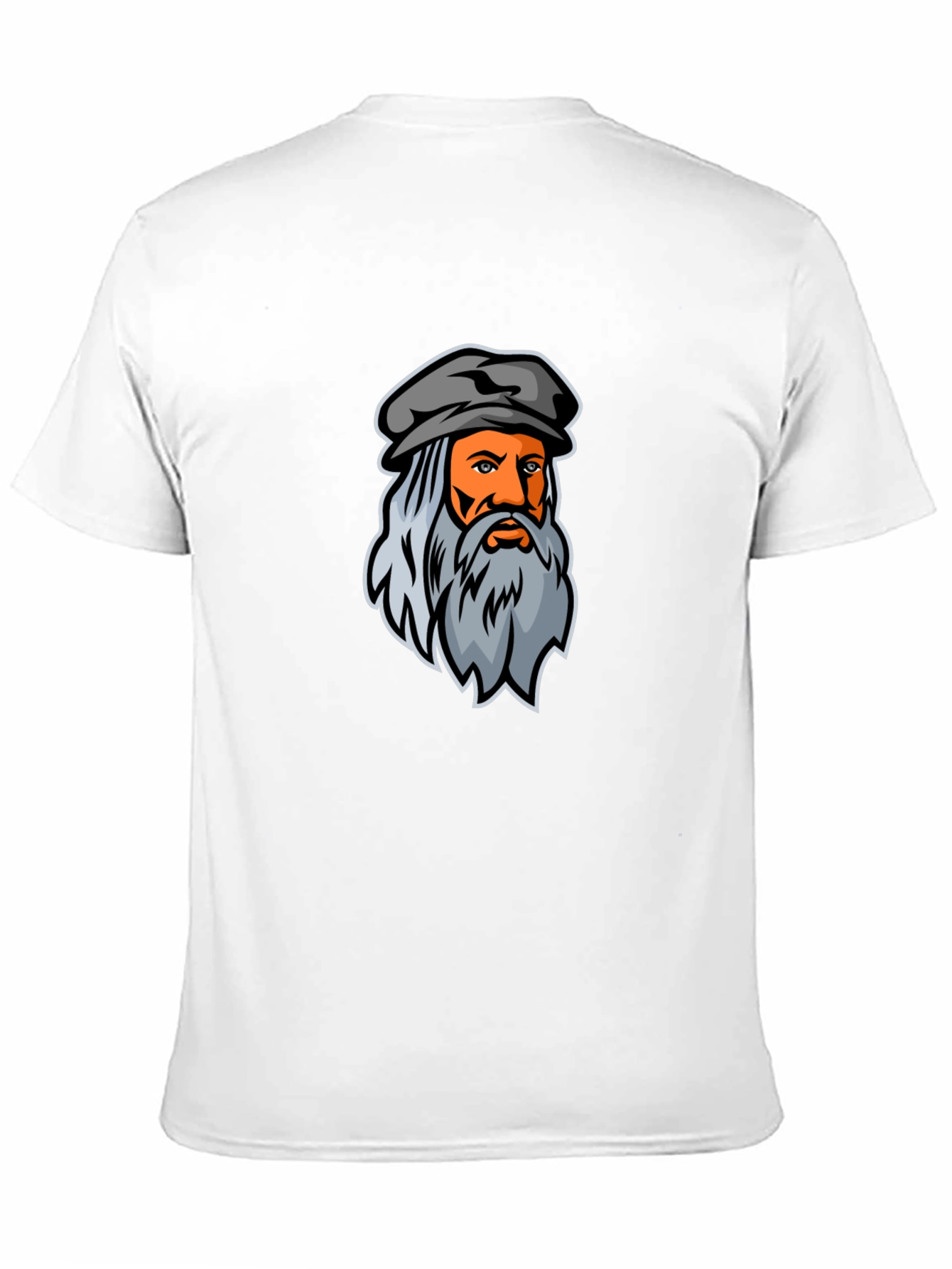 Da Vinci Graphic Tee - Artsy Black T-Shirt